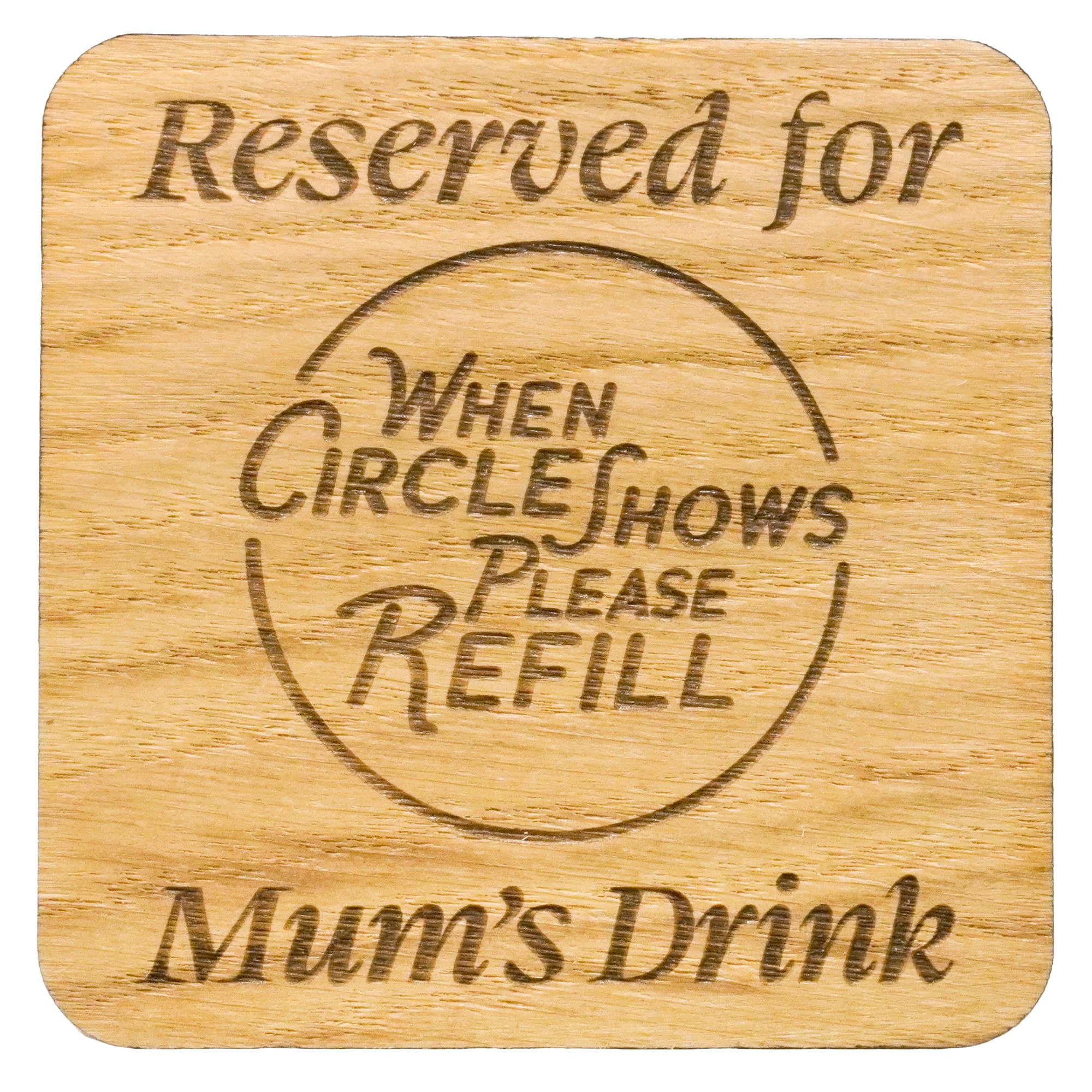 Shg At Home Reserved For Mum's Drink Coster