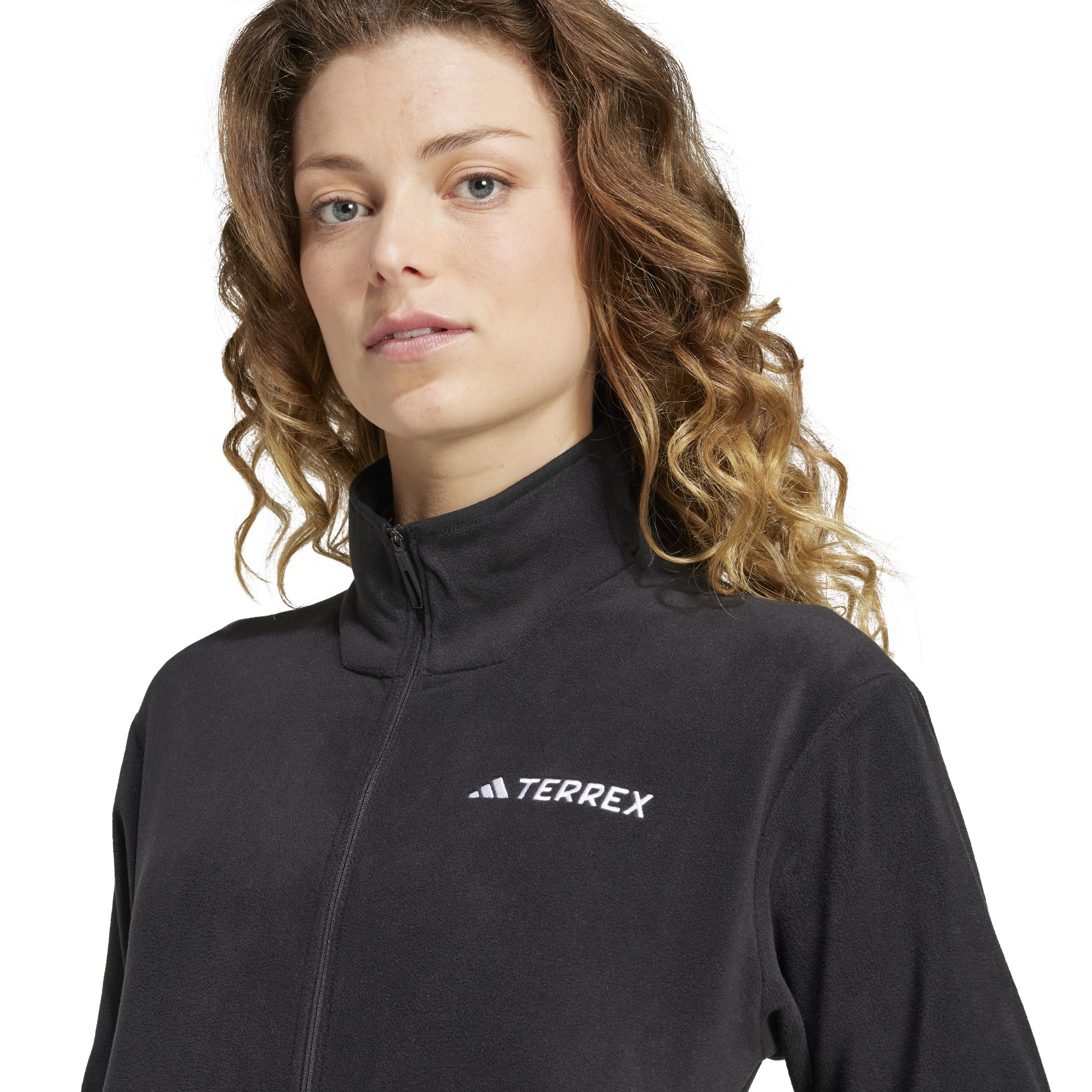 adidas Kobiety Terrex Multi Full Zip Fleece Jacket, Black, XXL