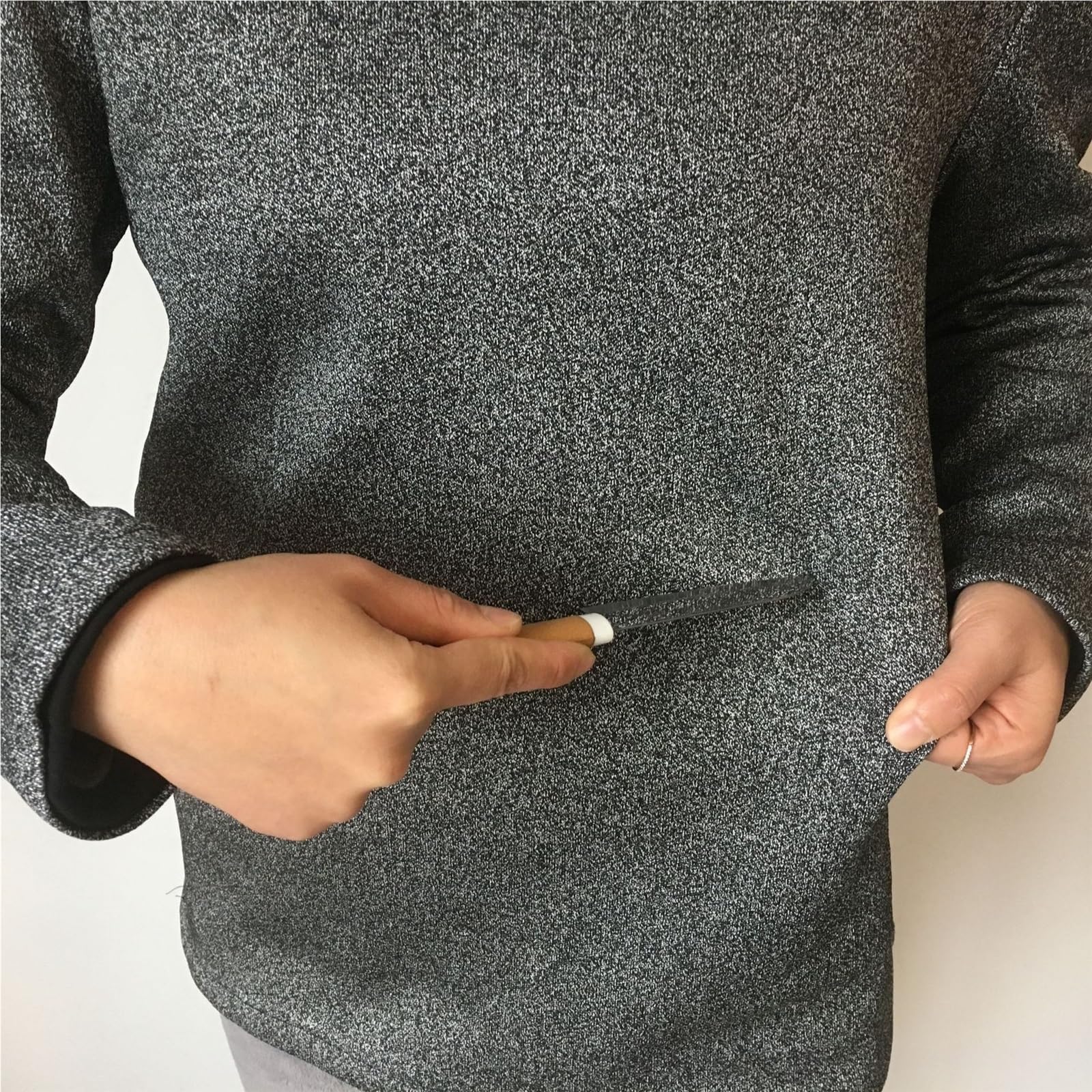 Ropa resistente a cortes y perforaciones, ligera, suave oculta for defensa personal al aire libre Mantener la Flexibilidad