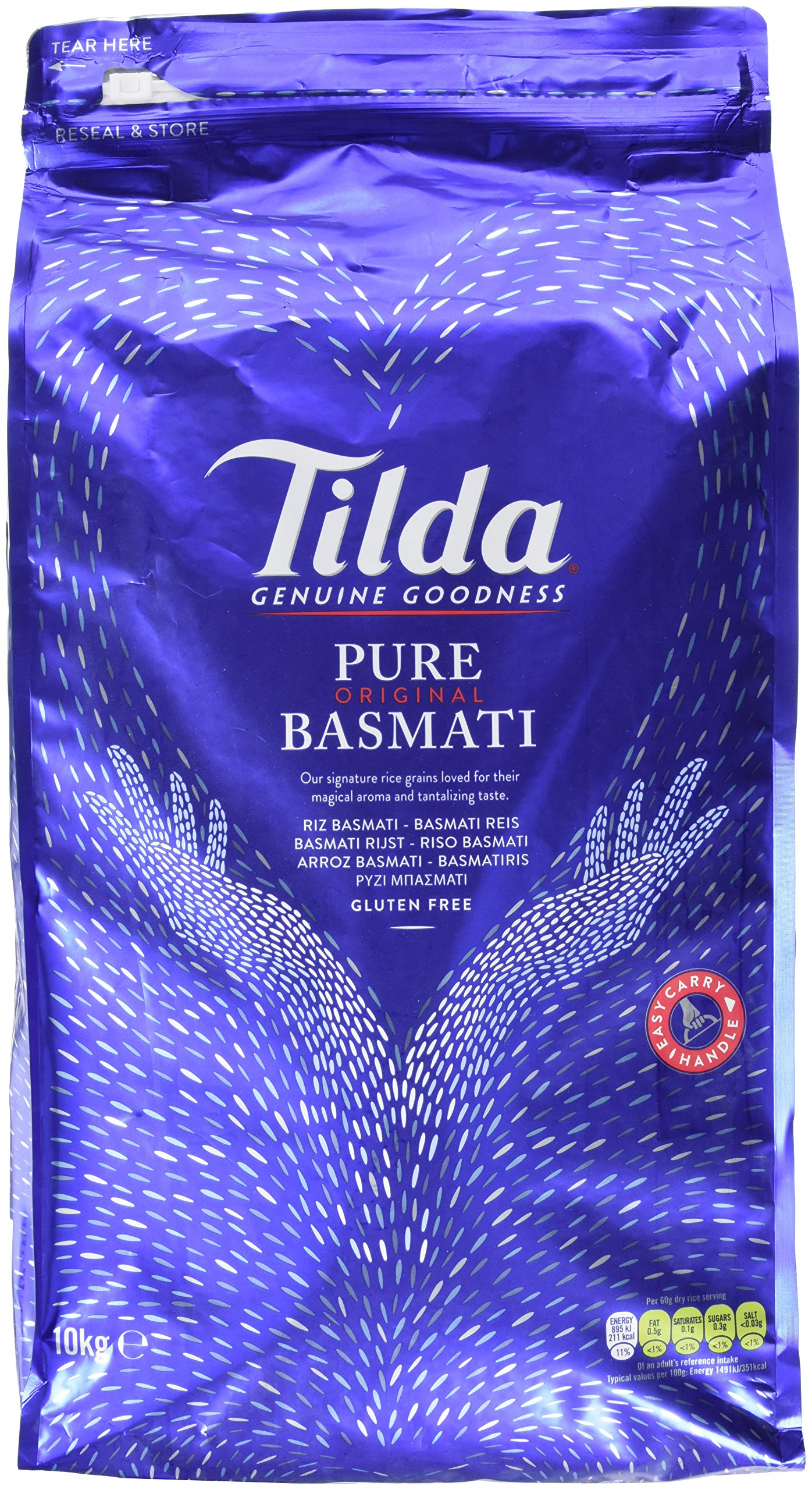 TILDA Basmati Reis, 1er Pack (1 x 10 kg)
