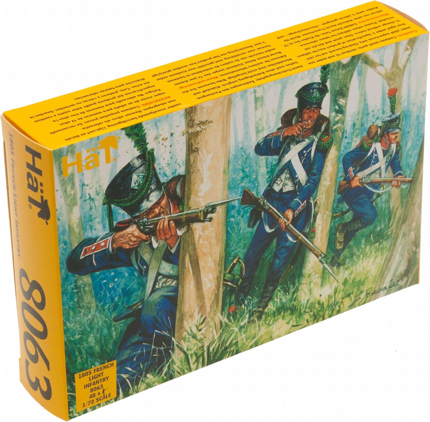 HäT 8014 - Napoleonische Dragoner Figuren 1/72