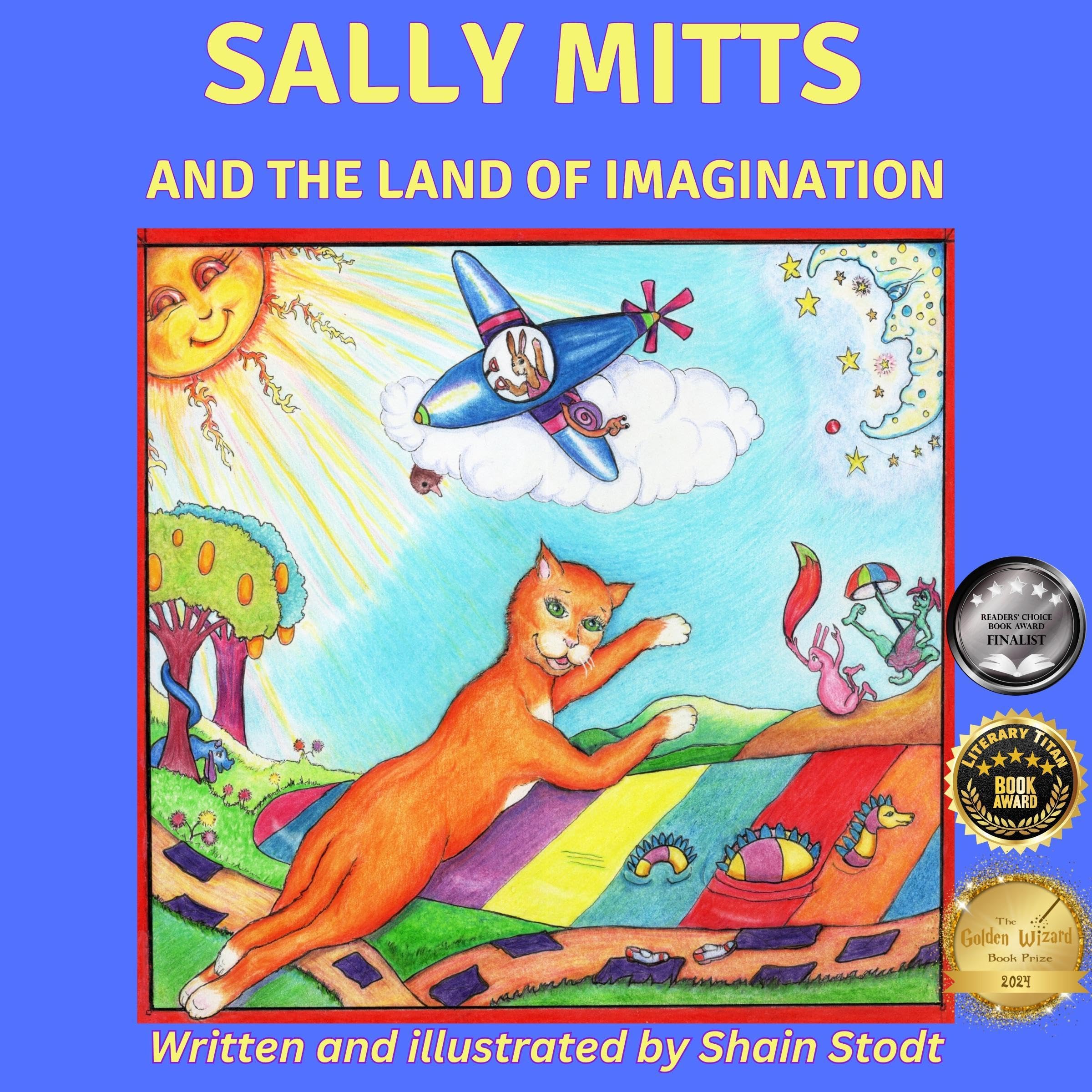 Cover art for Sally Mitts and the Land of Imagination
