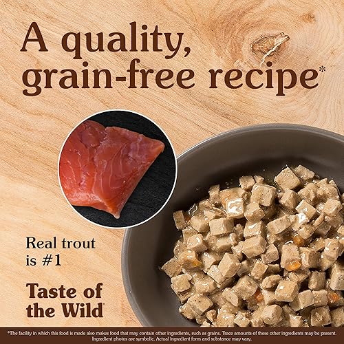Miniatura 8 de Taste of the Wild High Protein Real Meat Grain-Free Recipe Wet Canned Cat Food Made With Premium Ingredients That Include Sources of Vitamins