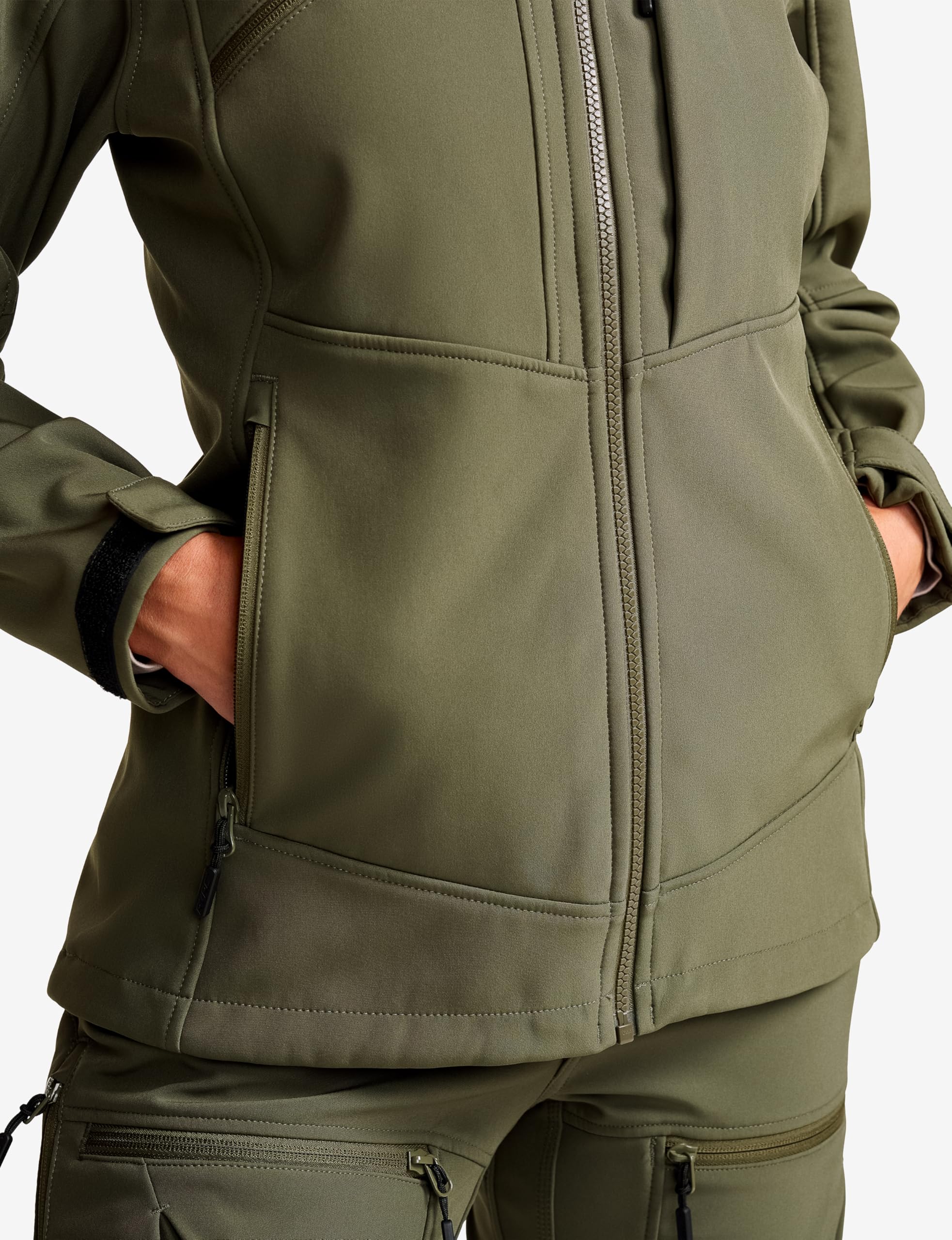 RevolutionRace Hiball Softshell Jacket da Donna, Giacca da Esterno per Escursionismo