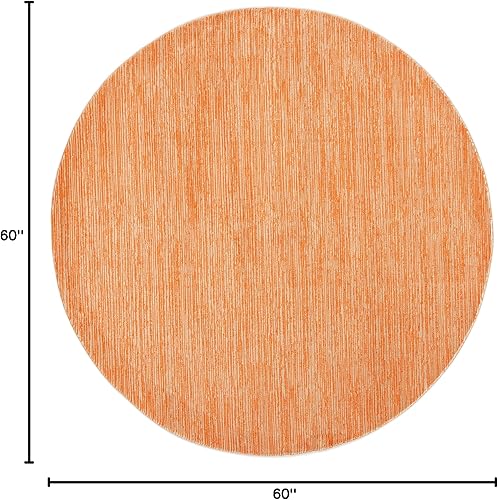 Vista 375 de SAFAVIEH Vision Collection VSN606F - Tapete de 6 pies x 9 pies, crema, moderno, ombré, no desprende pelo, fácil cuidado, para zonas de alto tráfico