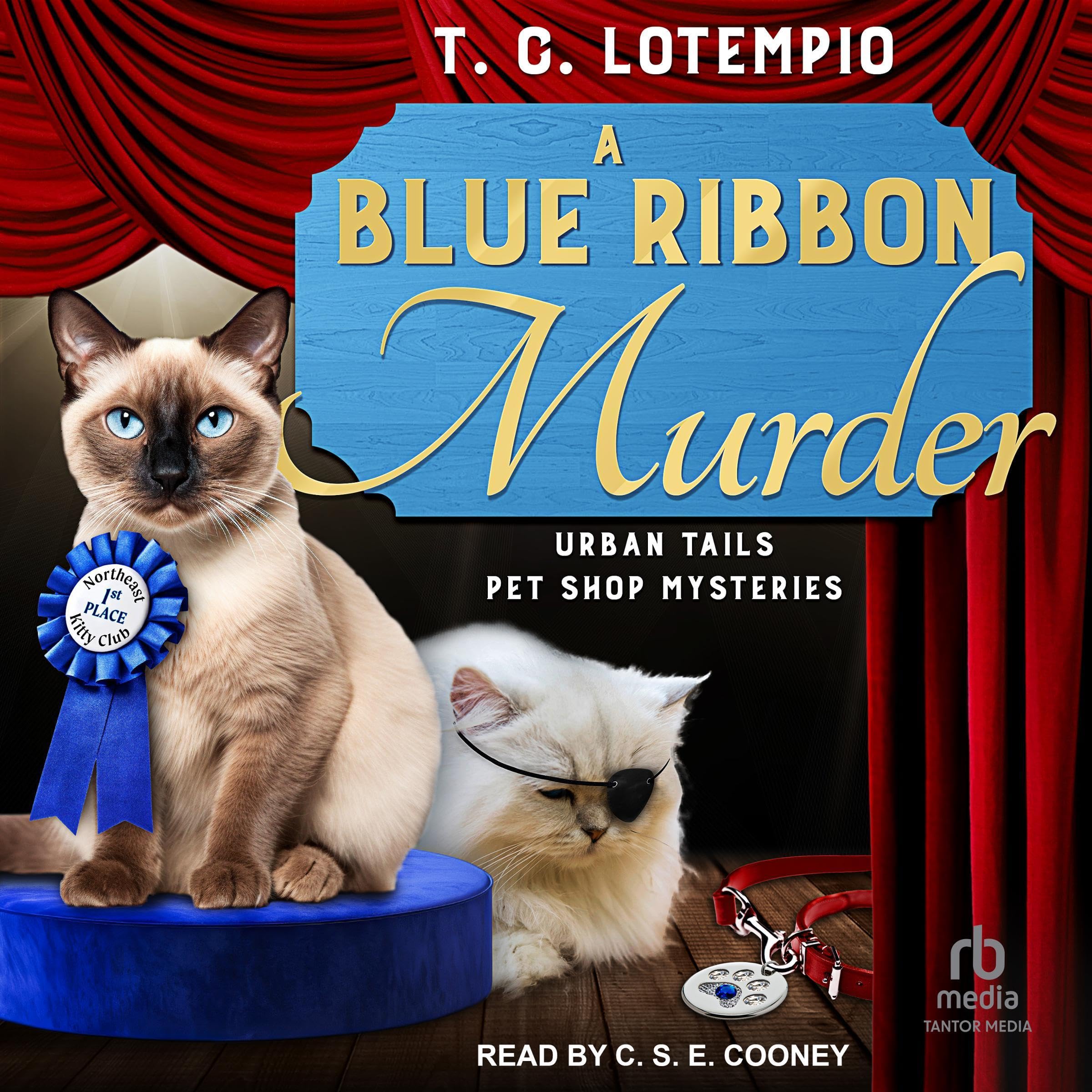 Cover art for A Blue Ribbon Murder