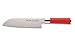 Produktbild F. DICK Santoku, Küchenmesser, Red Spirit (Messer mit Klinge 18 cm, X55CrMo14 Stahl, nichtrostend, 56° HRC) 8174218