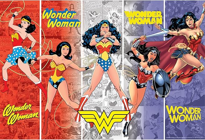 Black wonder woman puzzle Clearance