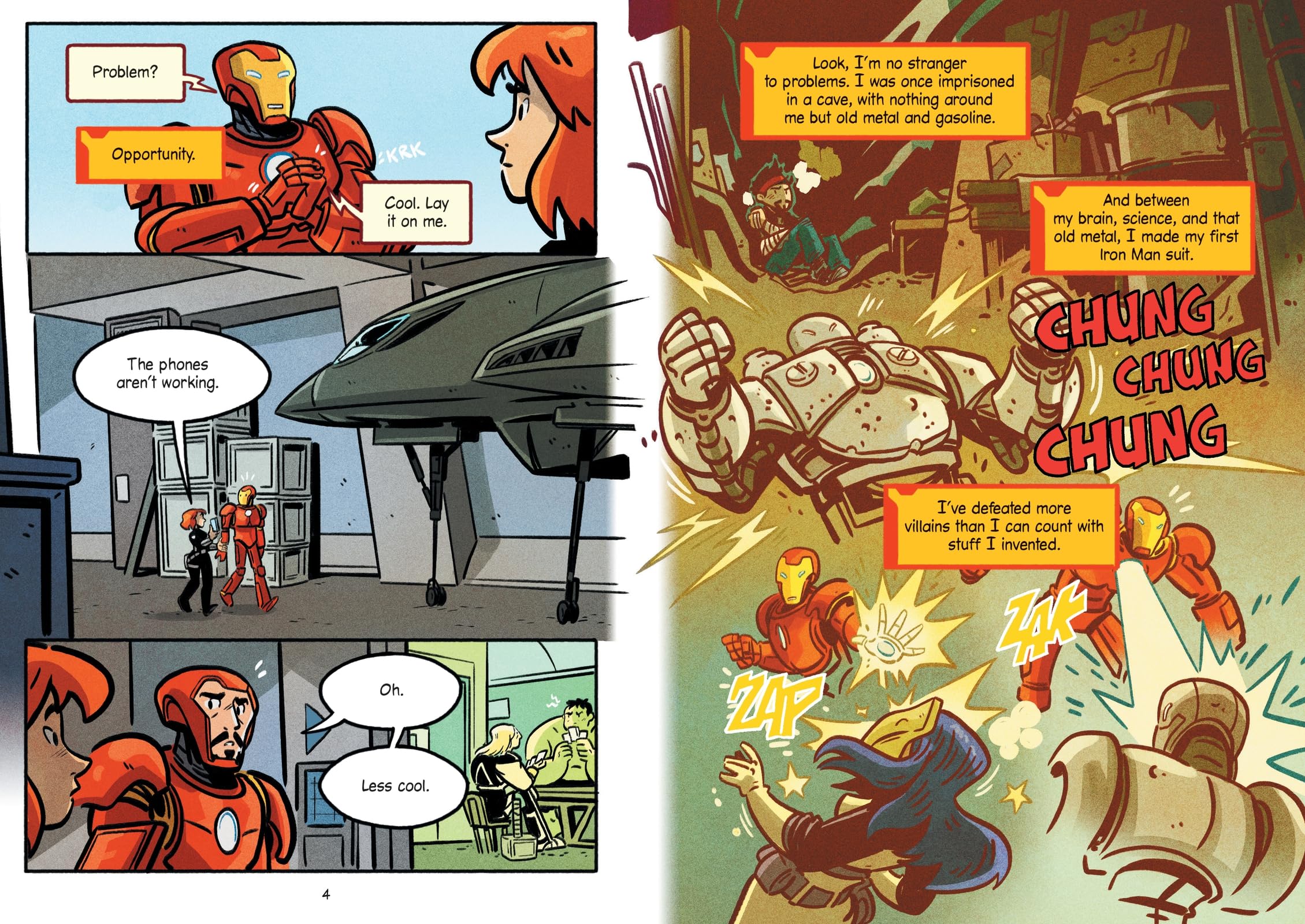Iron Man: Something Strange! (A Mighty Marvel Team-Up) : An Original Graphic Novel: Volume 4