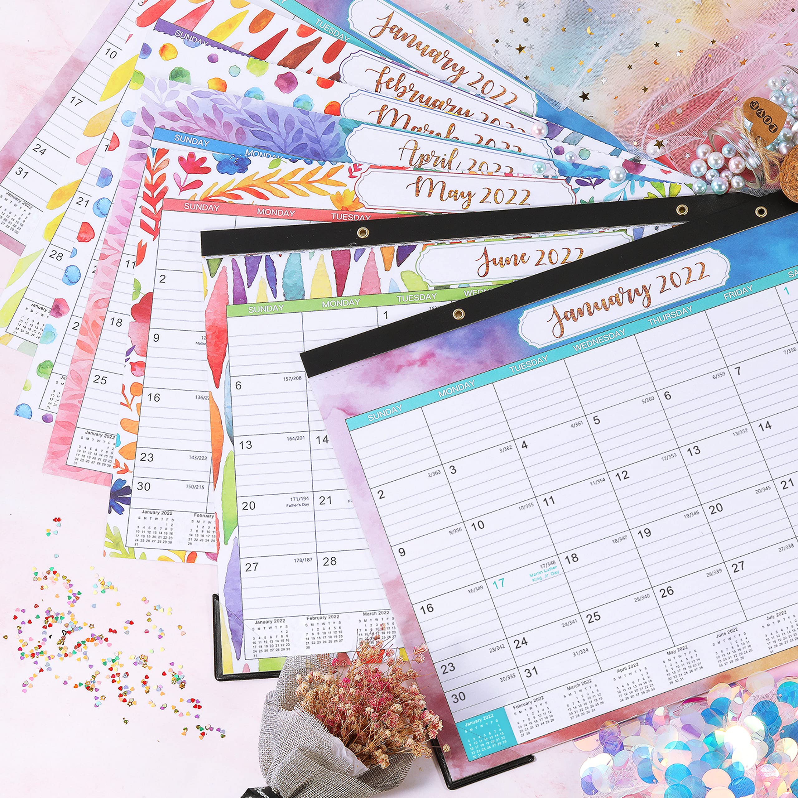 2022 Desk Calendar Yearly Desk Calendar 2022, Desk/Wall Monthly