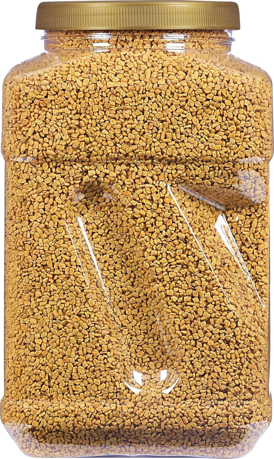 Rani Fenugreek (Methi) Seeds Whole 128oz (8lbs) 3.62kg Bulk PET Jar, Trigonella foenum graecum ~ All Natural | Vegan | Gluten Friendly | Non-GMO | Indian Origin, used in cooking & Ayurvedic spice