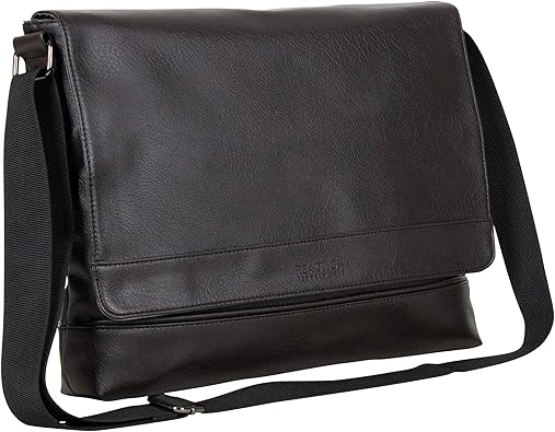 Kenneth cole reaction messenger bag leather Clearance