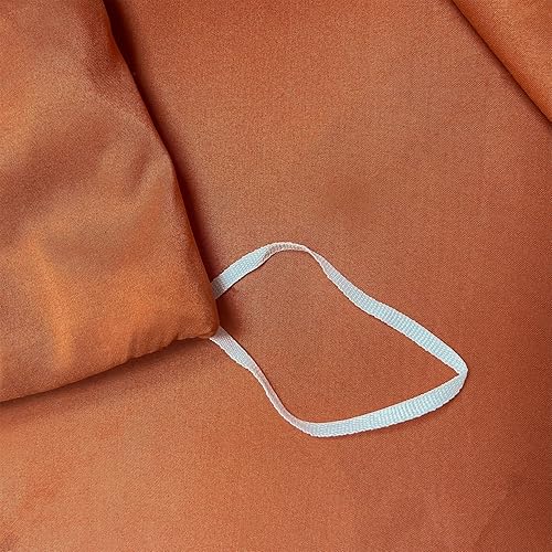 Miniatura 6 de MOOWOO Ropa de cama para niñas, funda de edredón con volantes en cascada - Ropa de cama individual de 2 piezas, ropa de cama Shabby Chic color