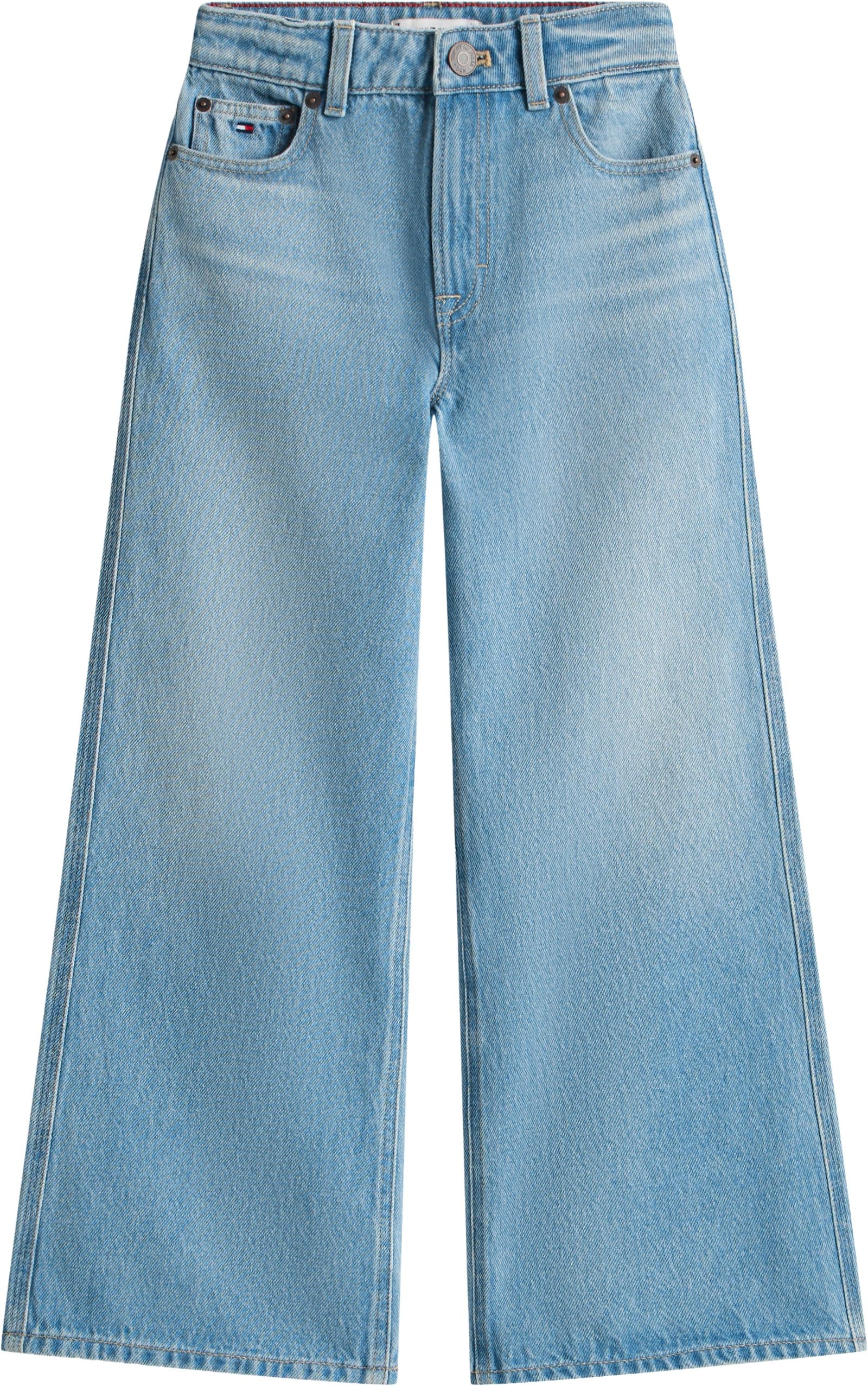 Tommy Hilfiger Mädchen Locker Mabel Wide Leg Light Jeans Kg0kg08963