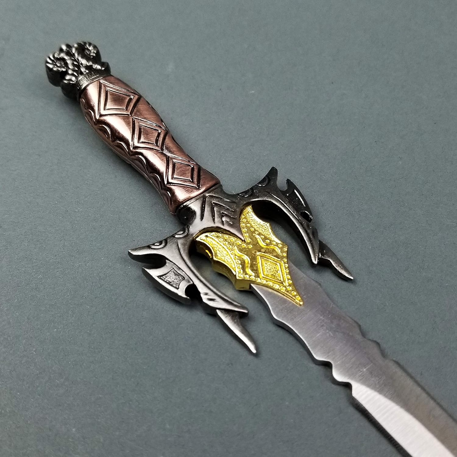 17" & 10" Fantasy Darkness Short Sword. Fixed Blade Short Sword. For Collections, Gifts - Image 7