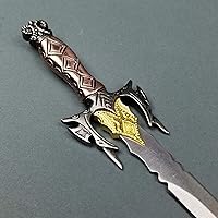 Vista 7 de Espada corta Fantasy Darkness de 17 y 10 pulgadas. Espada corta de hoja fija. Para colecciones, regalos