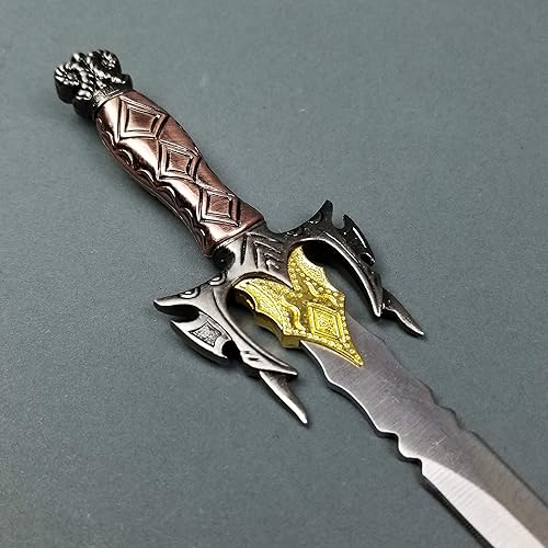 Vista 7 de Espada corta Fantasy Darkness de 17 y 10 pulgadas. Espada corta de hoja fija. Para colecciones, regalos