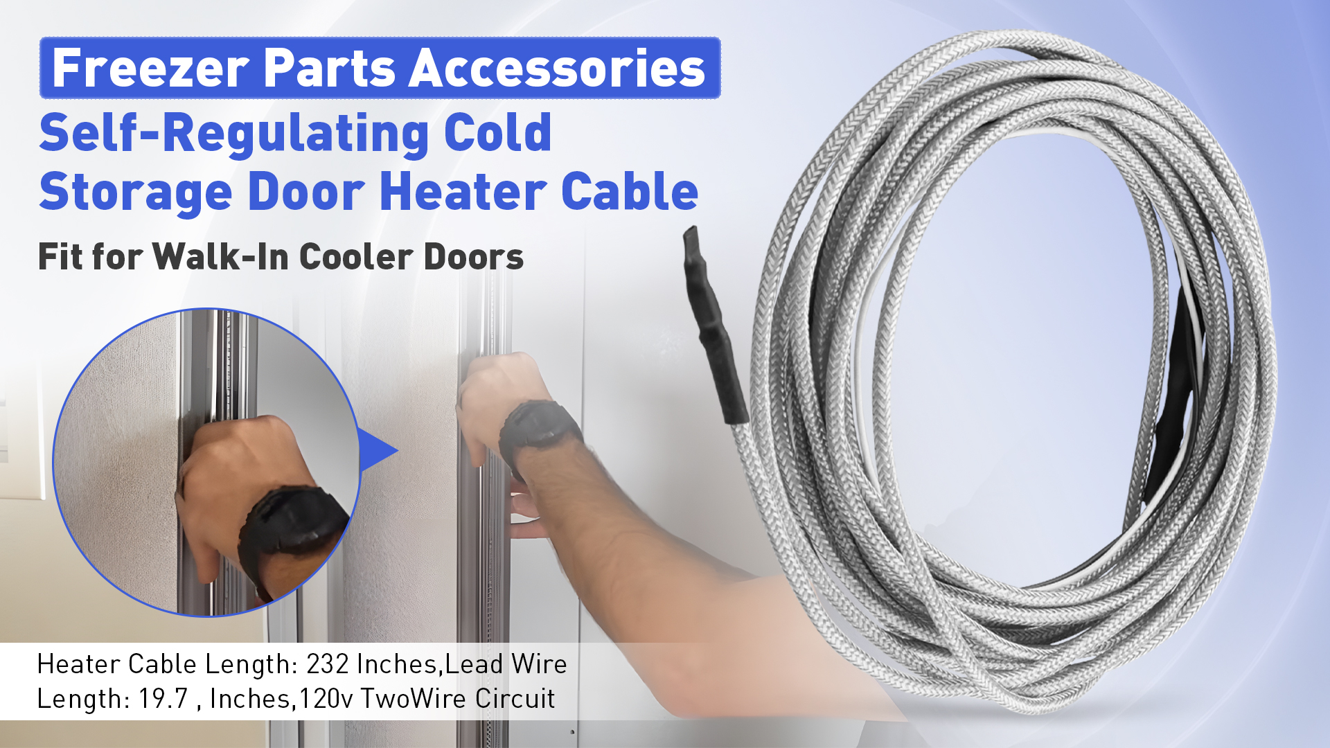 Amazon.com: Walk-in Freezer Door Heater Cable 232