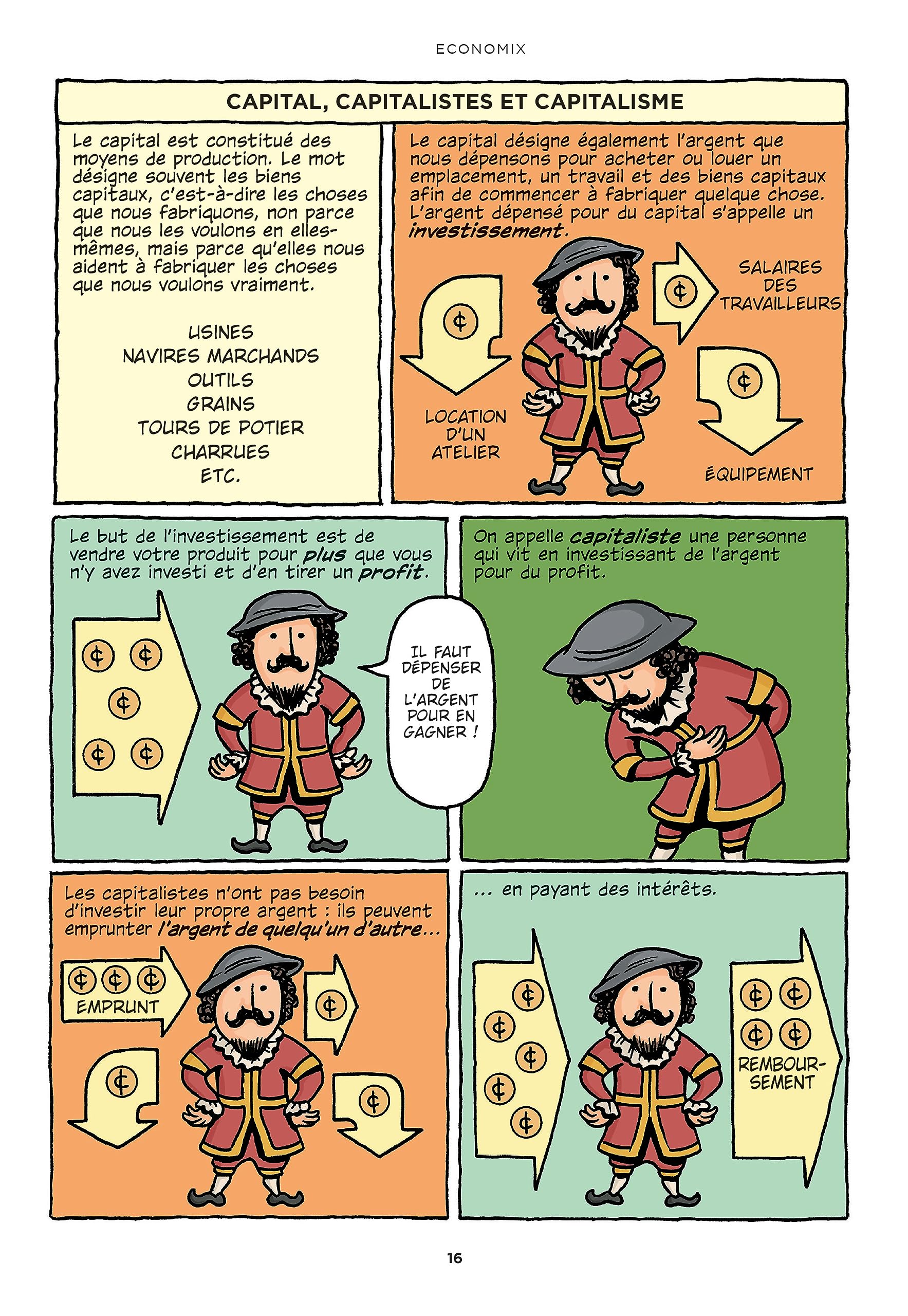 Economix en couleurs 6e édition - La première histoire de l'économie en BD
