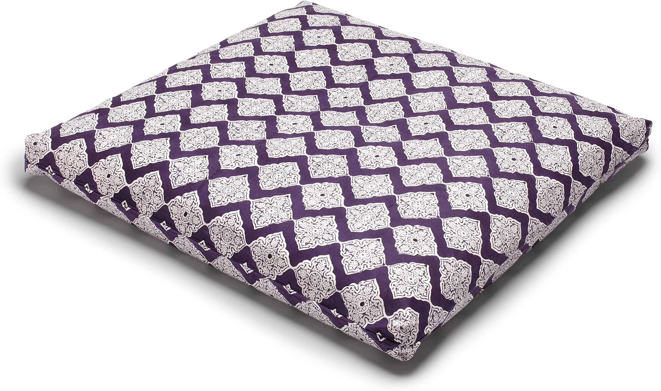 Chattra Zabuton Meditation Cushion - Plum Jali