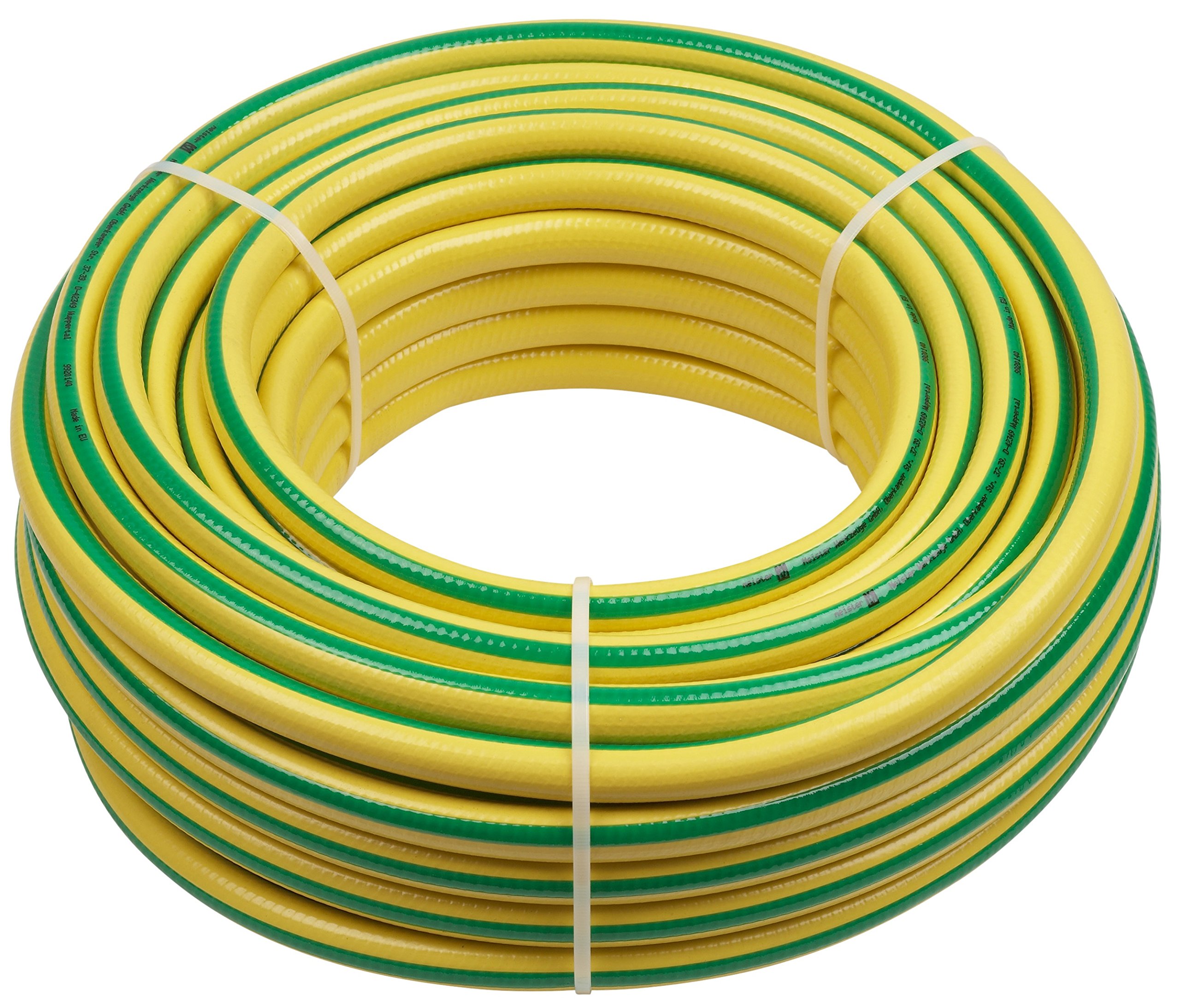 Meister Tubo in tessuto a maglia, 12,7 mm, lunghezza 30 m, per l'irrigazione di giardini di grandi dimensioni, antipiega e resistente all'abrasione, resistente ai raggi UV, tubo da giardino in primo