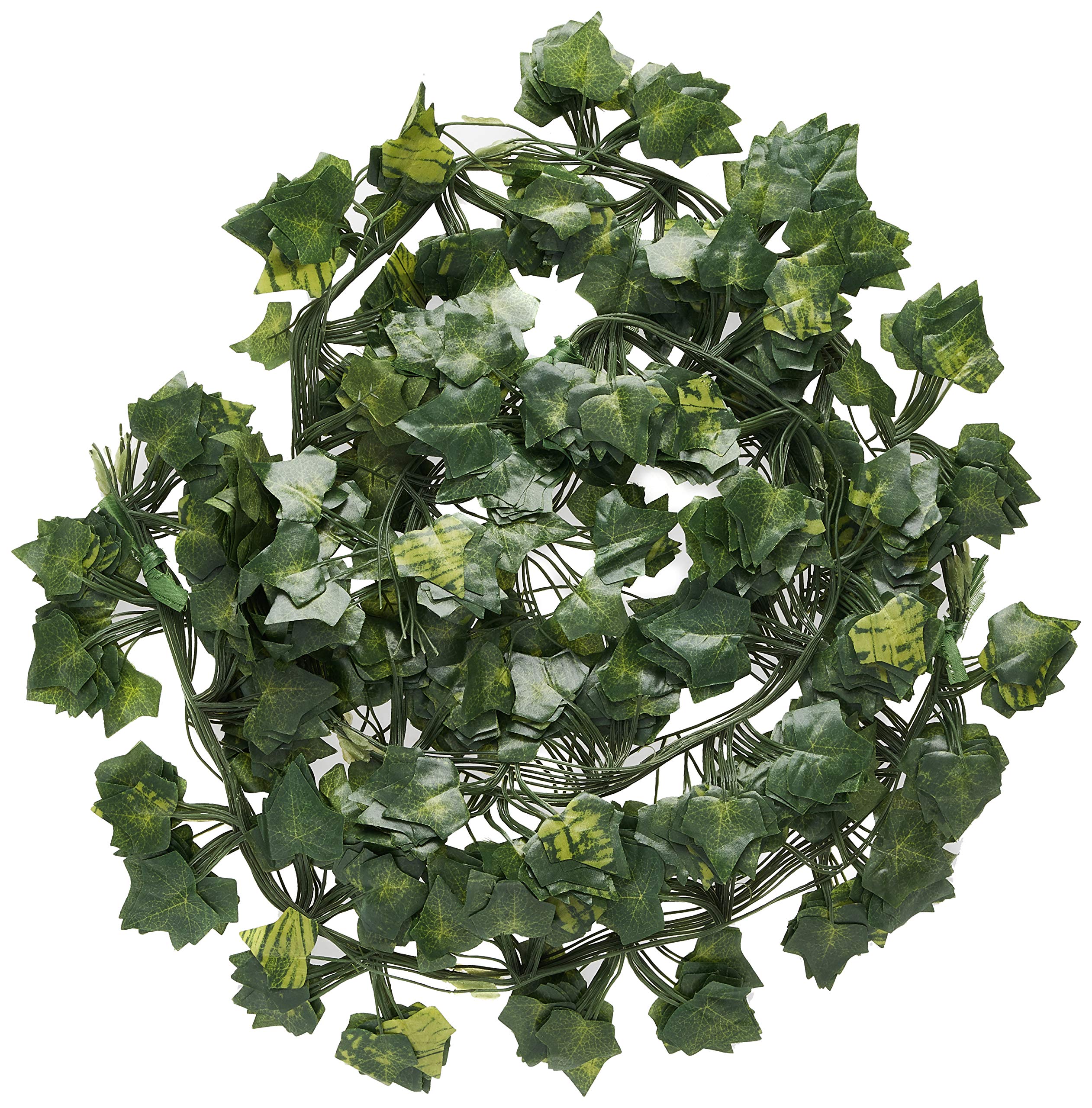 Artiflr 84Feet 12 Strands Artificial Flowers Greenery Fake Hanging Vine Plants Leaf Garland Hanging Party Garden Outdoor Office Wall Decoration 2
