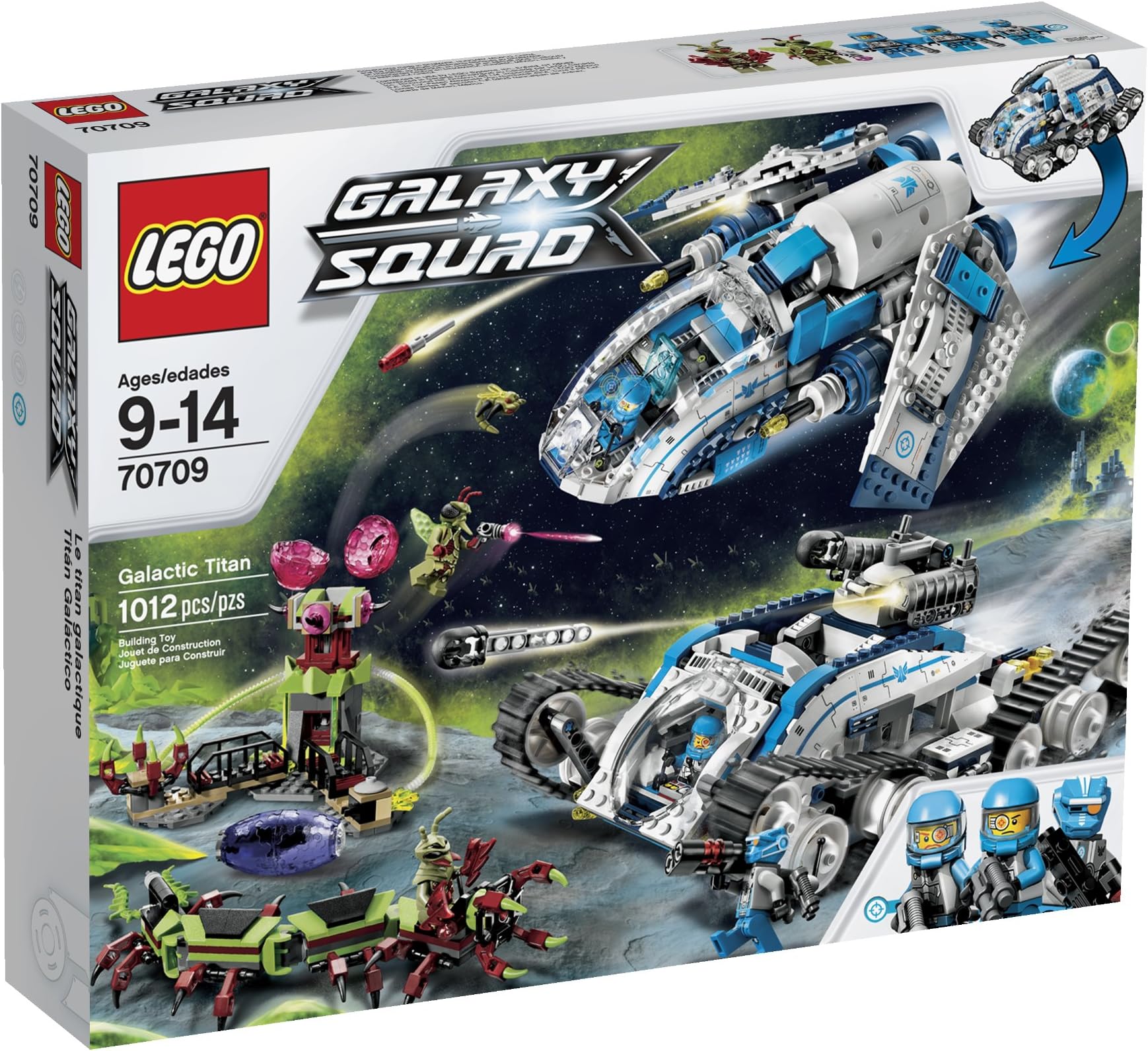 Galaxy Squad Set 70709 Galactic Titan