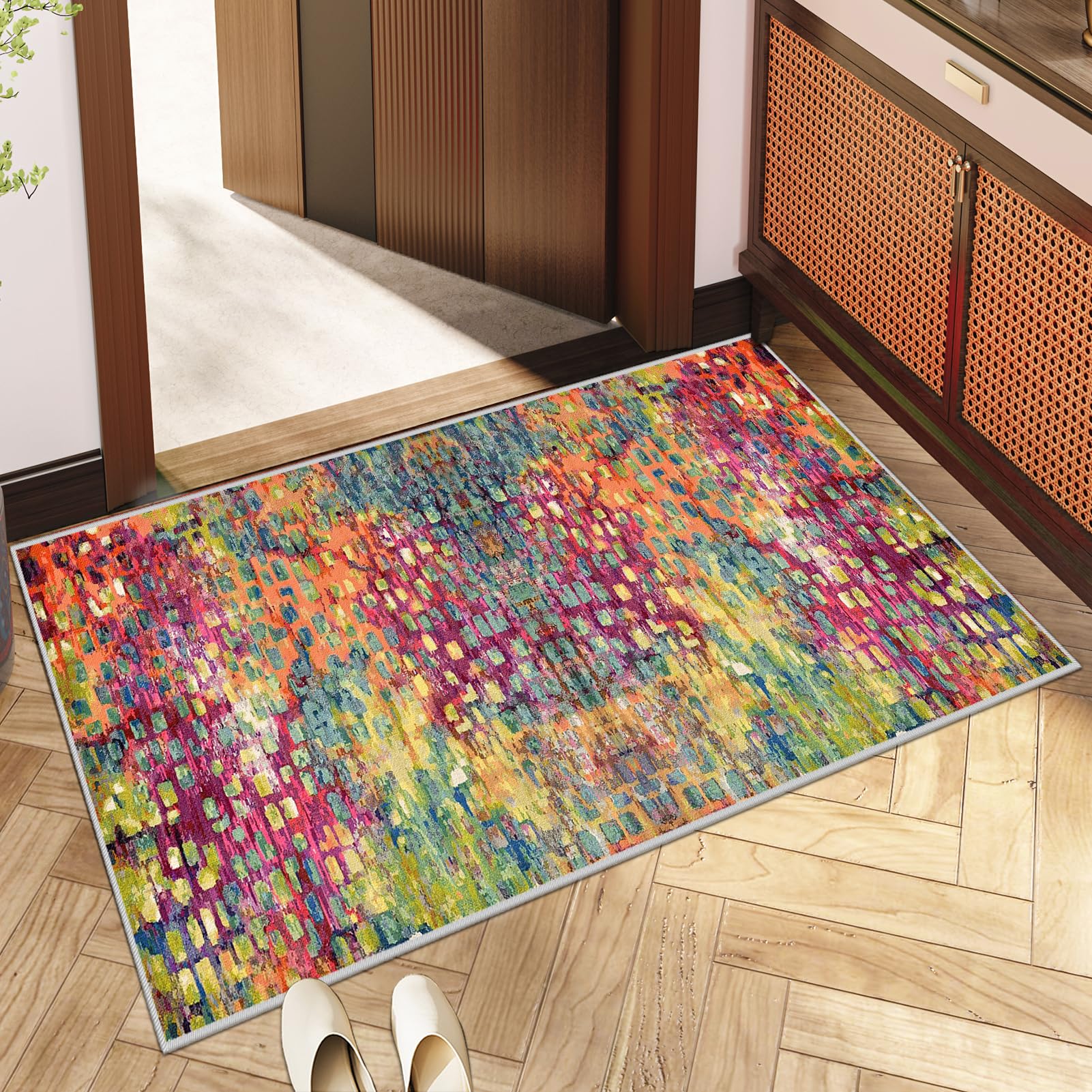 Tappeto Passatoia Corridoio Antiscivolo per Cucina 60 x 500 cm