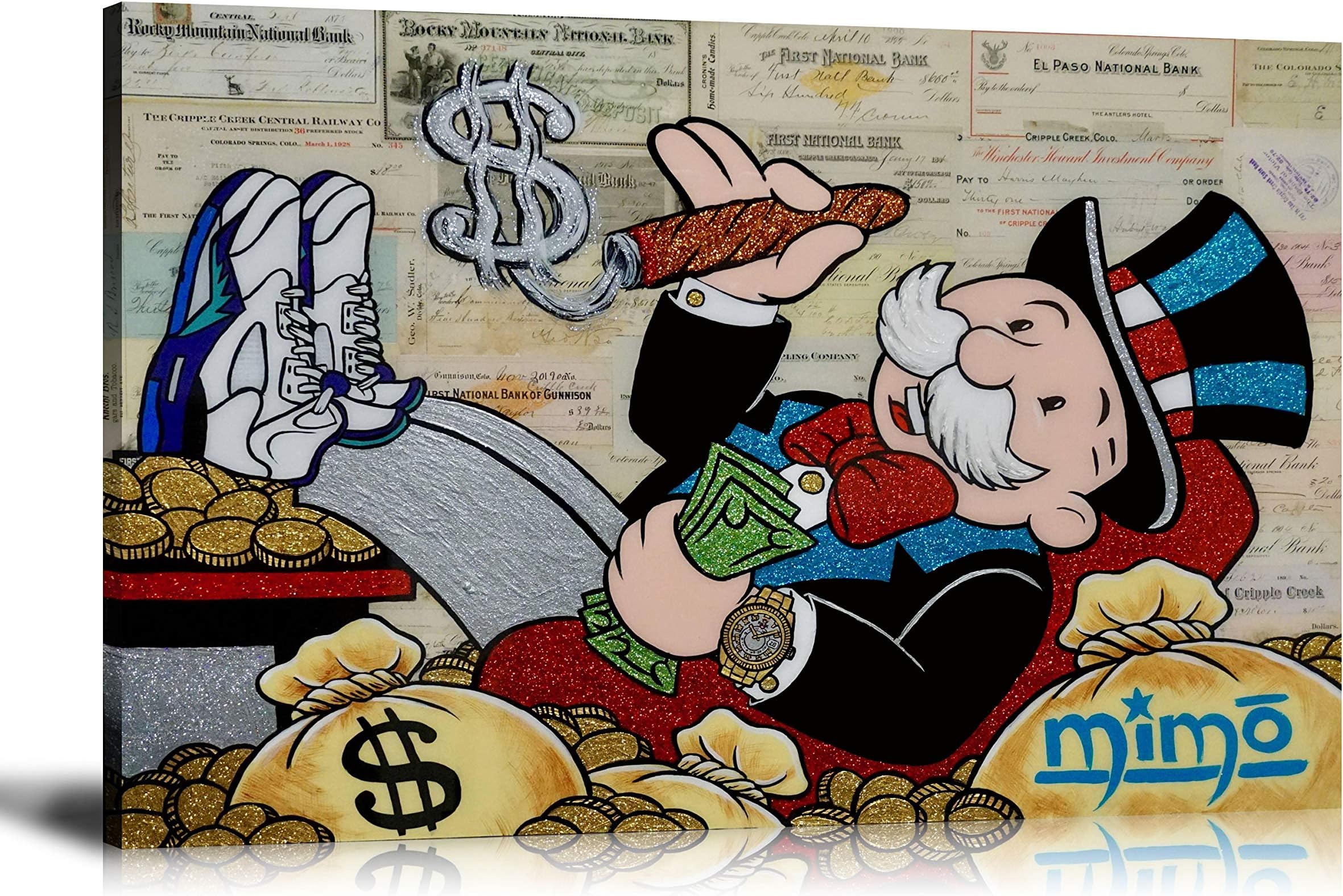 ALEC Monopoly HD Printed Oil Paintings Home Wall Decor Art On Canvas ALEC The Rainmaker 24x36inch Unframed
