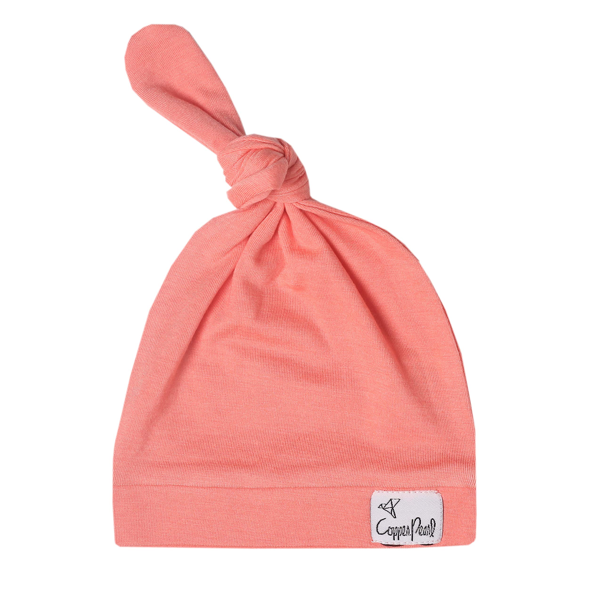 Copper PearlBaby Beanie Hat Top Knot Stretchy Soft"Stella" by Copper Pearl