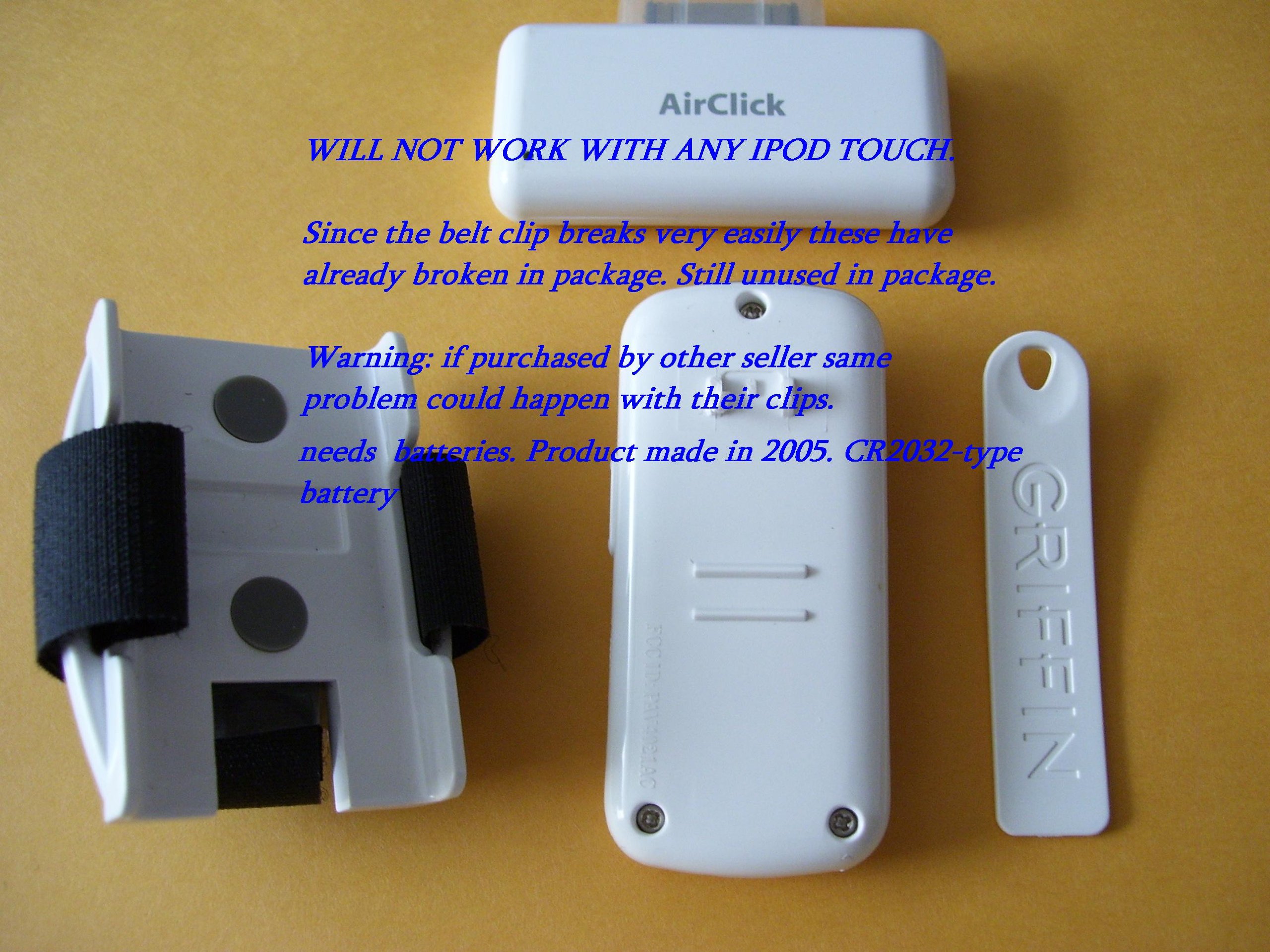 Amazon.com: Griffin Technology 9502-CLK30 AirClick RF Remote