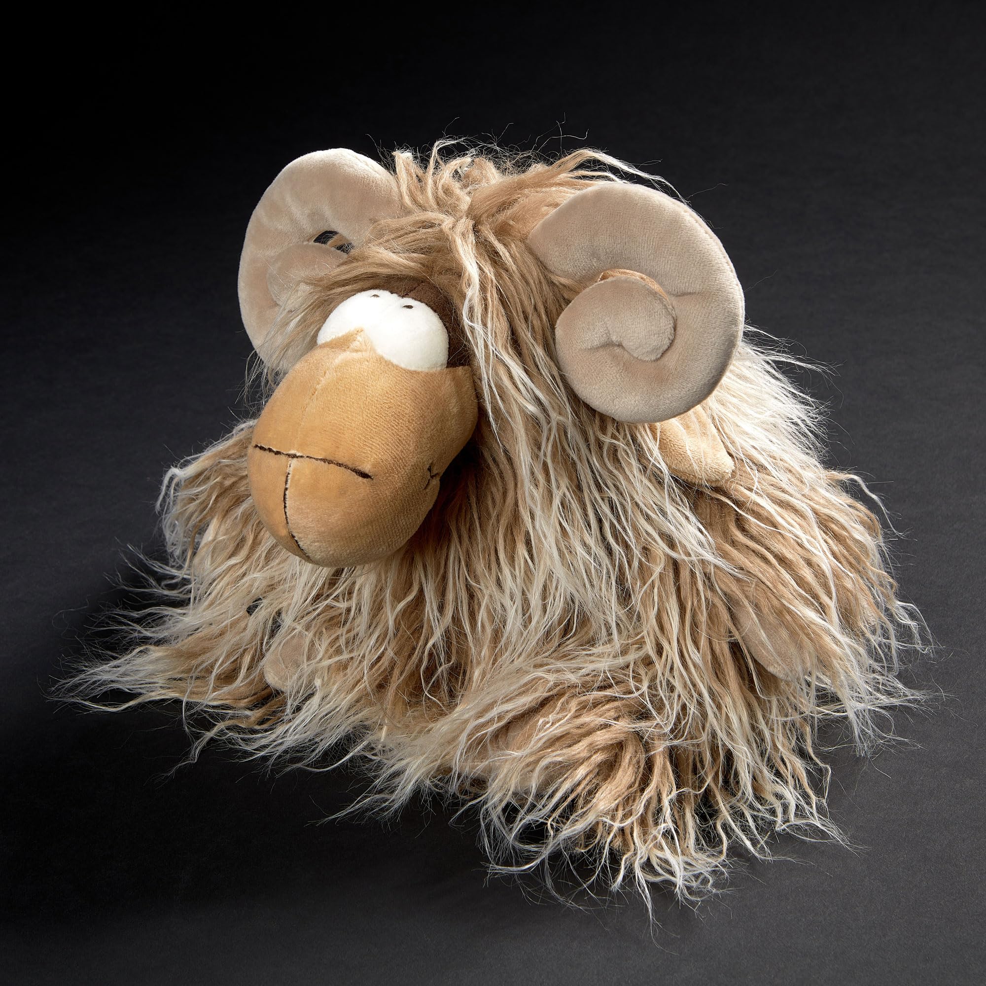sigikid Mufflon Muff, BeastsTown, Beige/Braun/Bock | außergewöhnlichs Design, detailreich, liebenswert - ein echter Freund fürs Leben