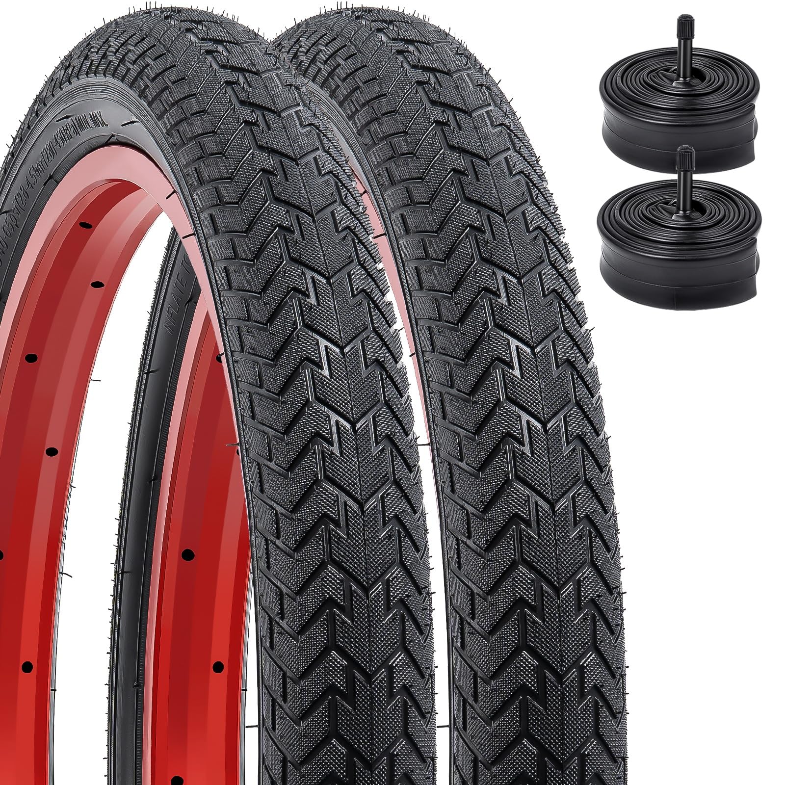 希少 20インチ（406）タイヤ　 2本セット Amazon | YunSCM 2本セット,20x2.125 タイヤ,20x2.125 57-406