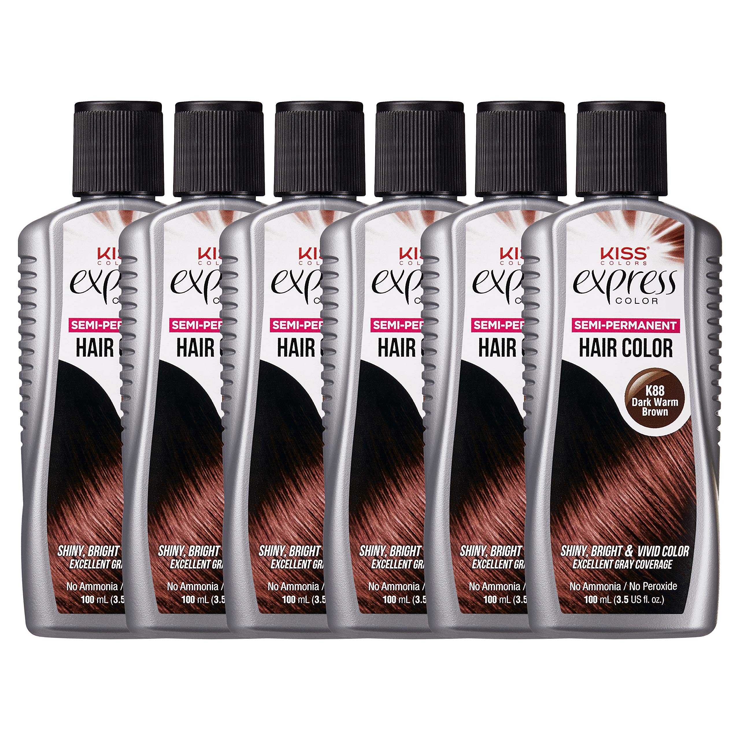 Kiss Express Semipermanent Color K99 Jet Black, 47 OFF