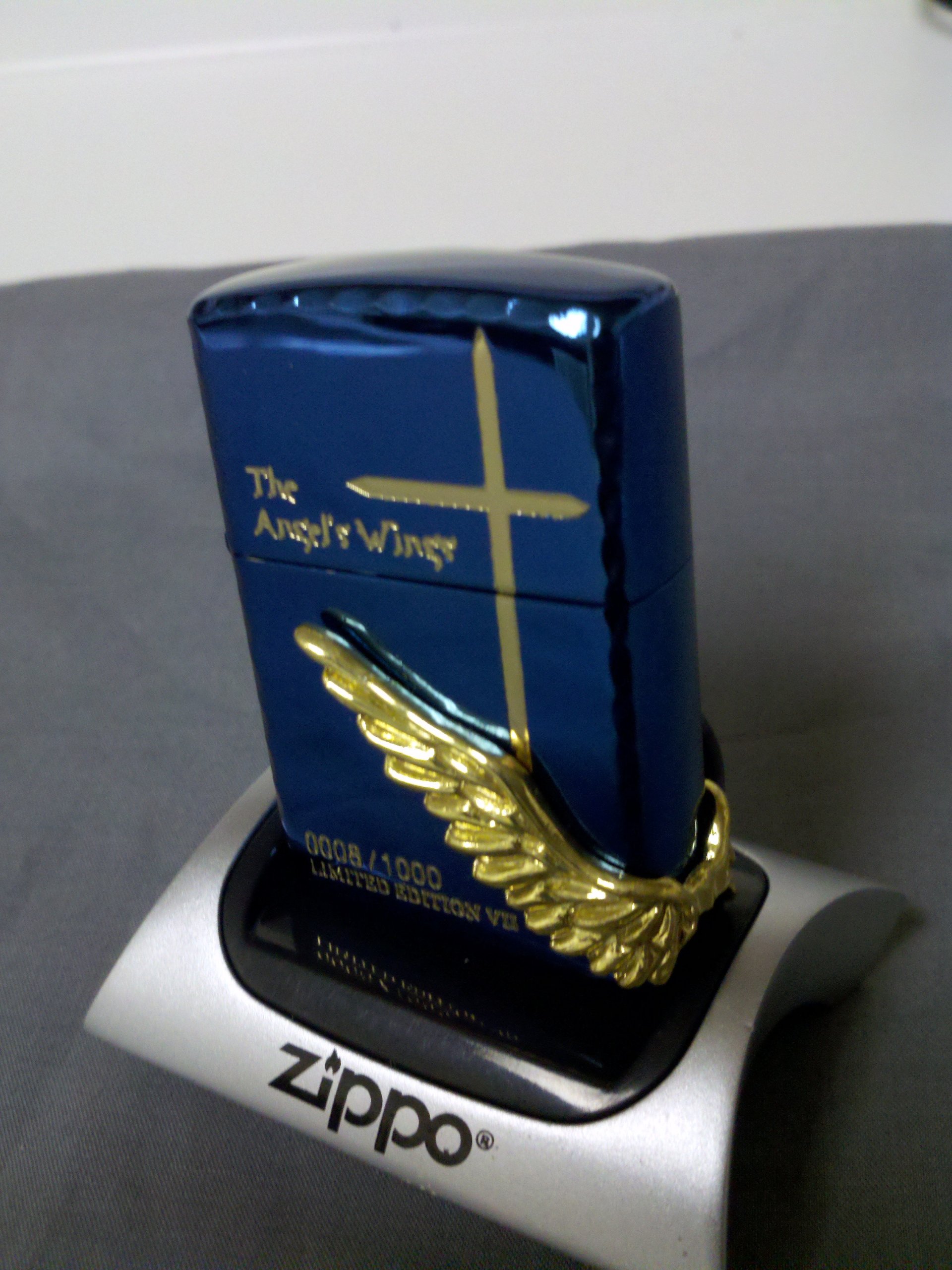 JAPANESE ZIPPO ANGELS WINGS LIGHTER