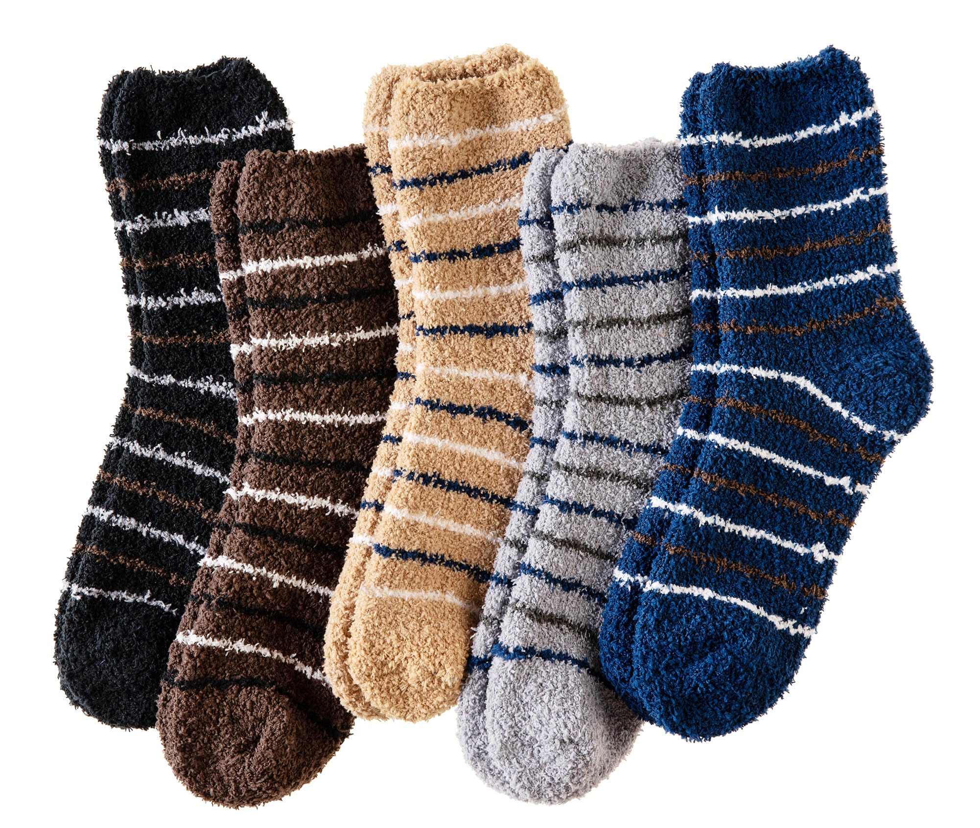 DoSmartMen's Fuzzy Slipper Socks - Soft and Fluffy Winter Socks for Cozy Sleep