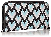 Vista 2 de JuJuBe Be Spendy - Cartera con cremallera, colección Onyx - Black Diamond