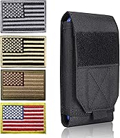 Vista 15 de Funda táctica negra Molle para teléfono celular, resistente al agua, para iPhone 11, 12, 13 Pro Max, Samsung S22, S21, S20, FE Note 20, A02S, menos