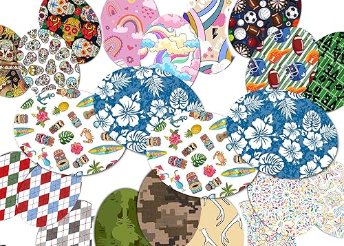 GrifGrips Parches adhesivos para cubierta CGM – ¡Elige tu estilo! Fórmula extrema Forma ovalada Parche CGM para Dexcom G6 y G7, Libre 3 y más