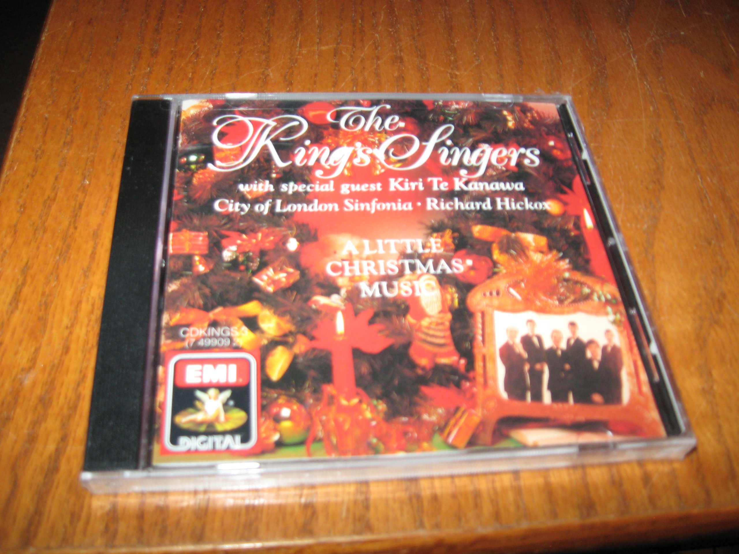 Little Christmas Music [Audio CD] King/S Singers/Te Kanawa /Sop/; Hickox/London Sinf; King/S Singers/Te Kanawa; King's Singers and King/S Singers / Te Kanawa/ Kiri