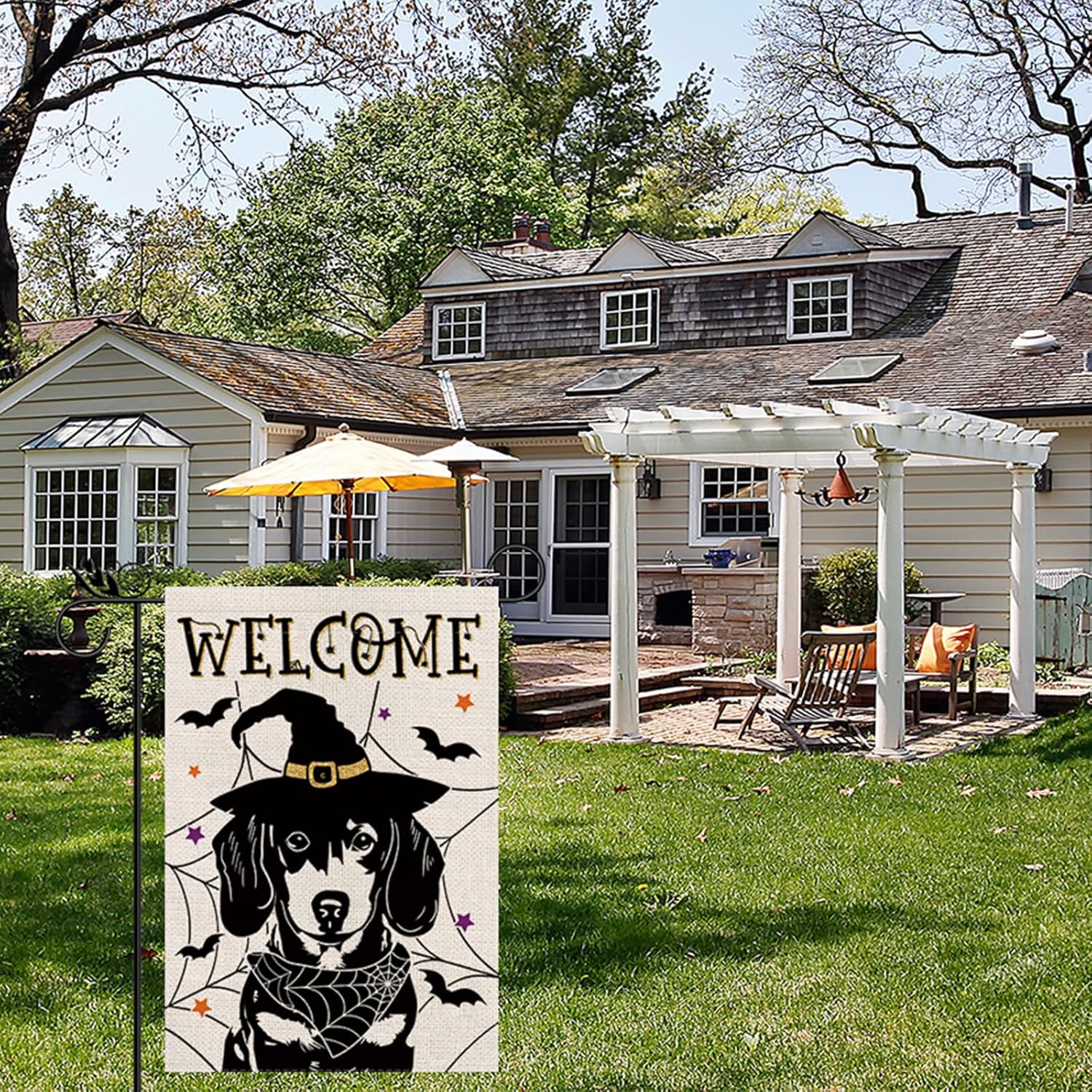 Seasonal Garden Flags Dachshund Double Sided Flags Set of 11 Holiday Farmhouse Indoor Outdoor Yard Lawn Christmas Gifts Decorations 12.5x18 Inch - Image 6