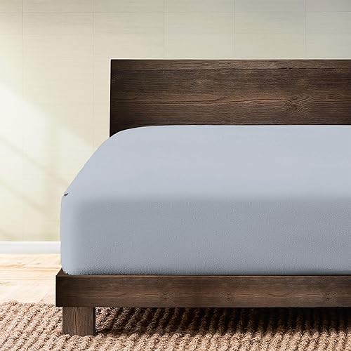 Miniatura 10 de Briarwood Home Juego de sábanas de franela jaspeado, 100% algodón orgánico, cepillado de seis pliegues, súper suave, cálido, ropa de cama turca de