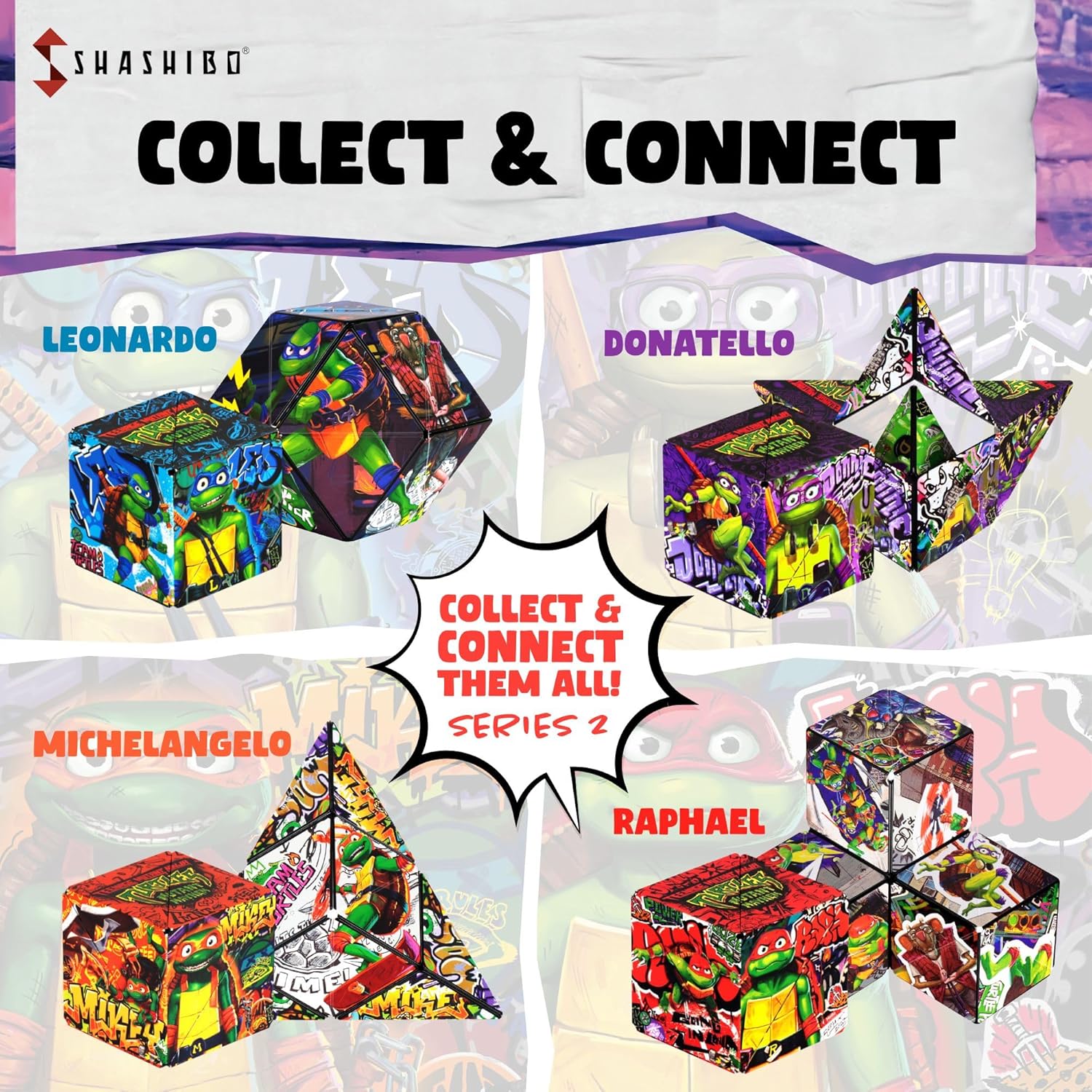 SHASHIBO Shape Shifting Box - Bundle of 2 - Spaced Out + Raphael Series 2