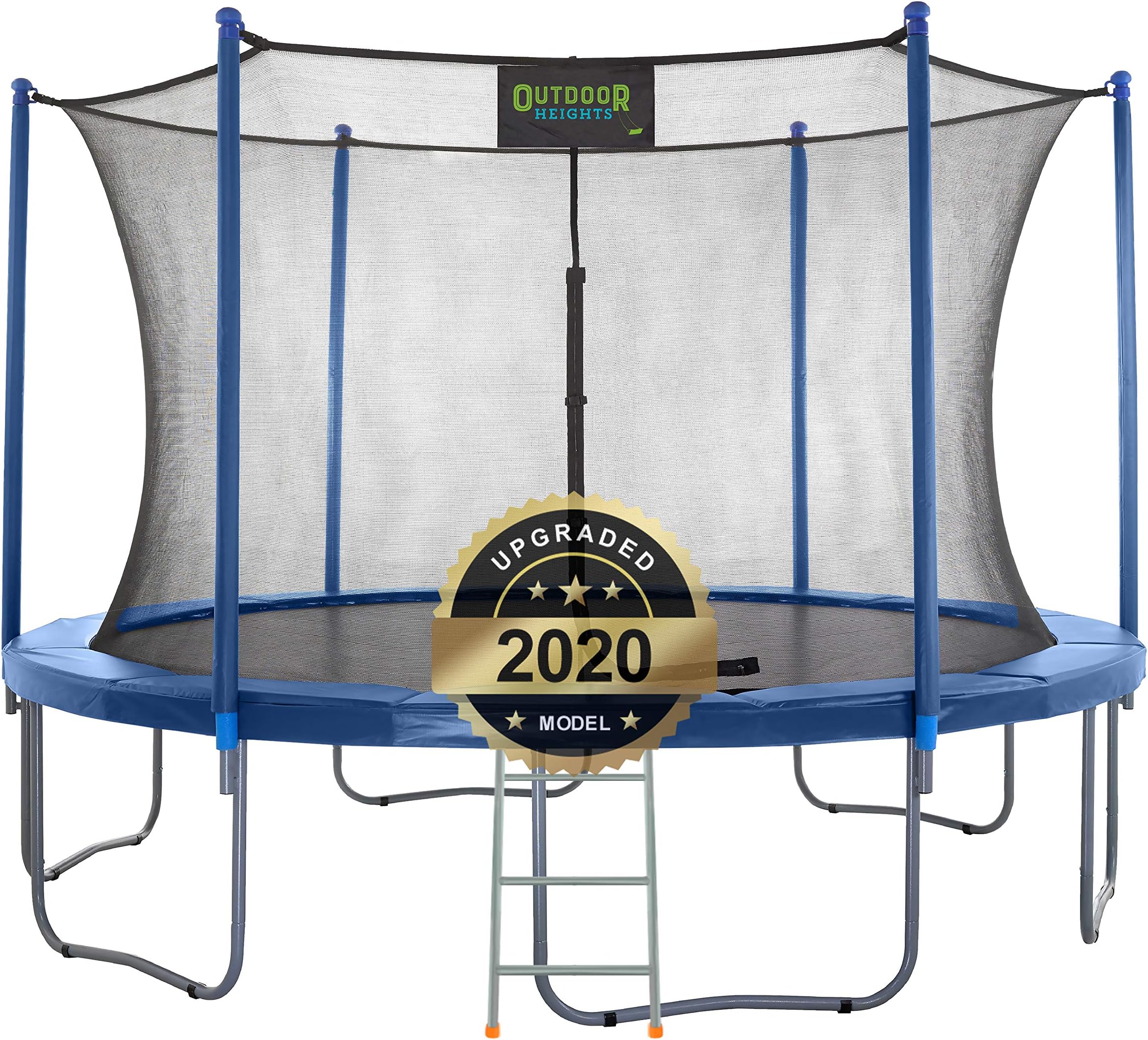 14 Ft Trampoline with Safety Enclosure net - Outdoor Trampoline with Safety net for Kids with Ladder Trampoline for Backyard 7.5 FT, 8 FT, 10 FT, 12 FT, 14 FT, 16FT