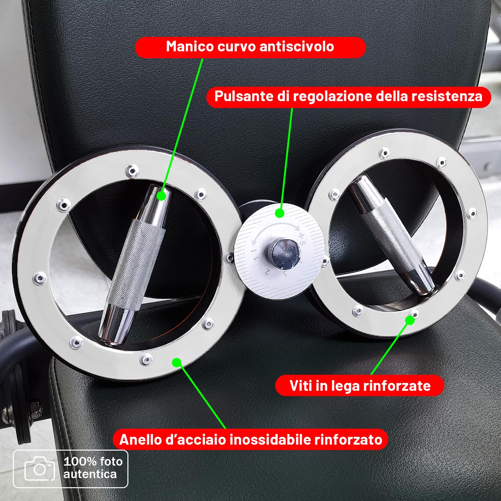 Bici da allenamento per braccia, per allenare le mani e gli avambracci, per polsi, spalle e petto | Punch Speed Trainer e attrezzi per arti marziali