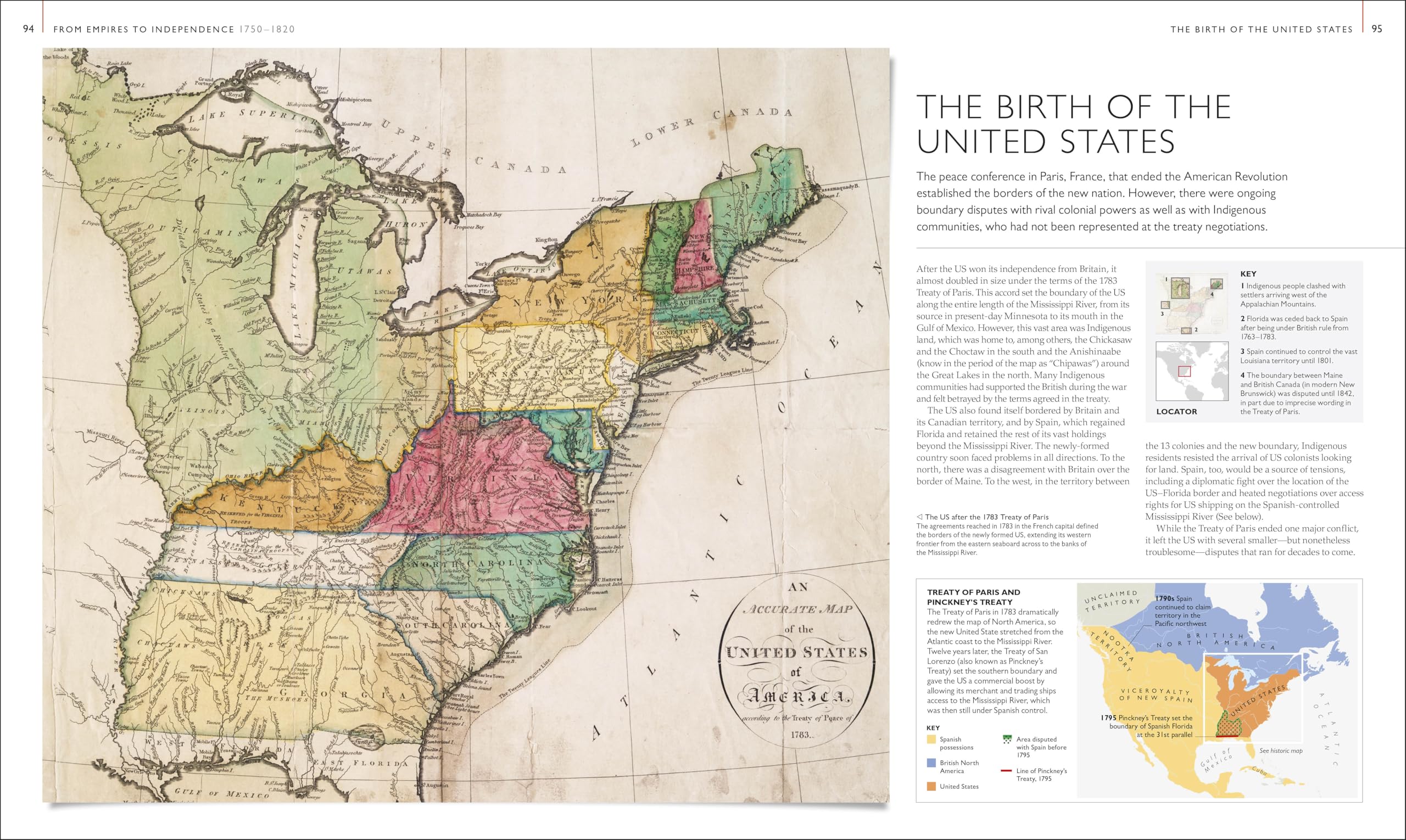 History of North America Map by Map (DK History Map by Map)