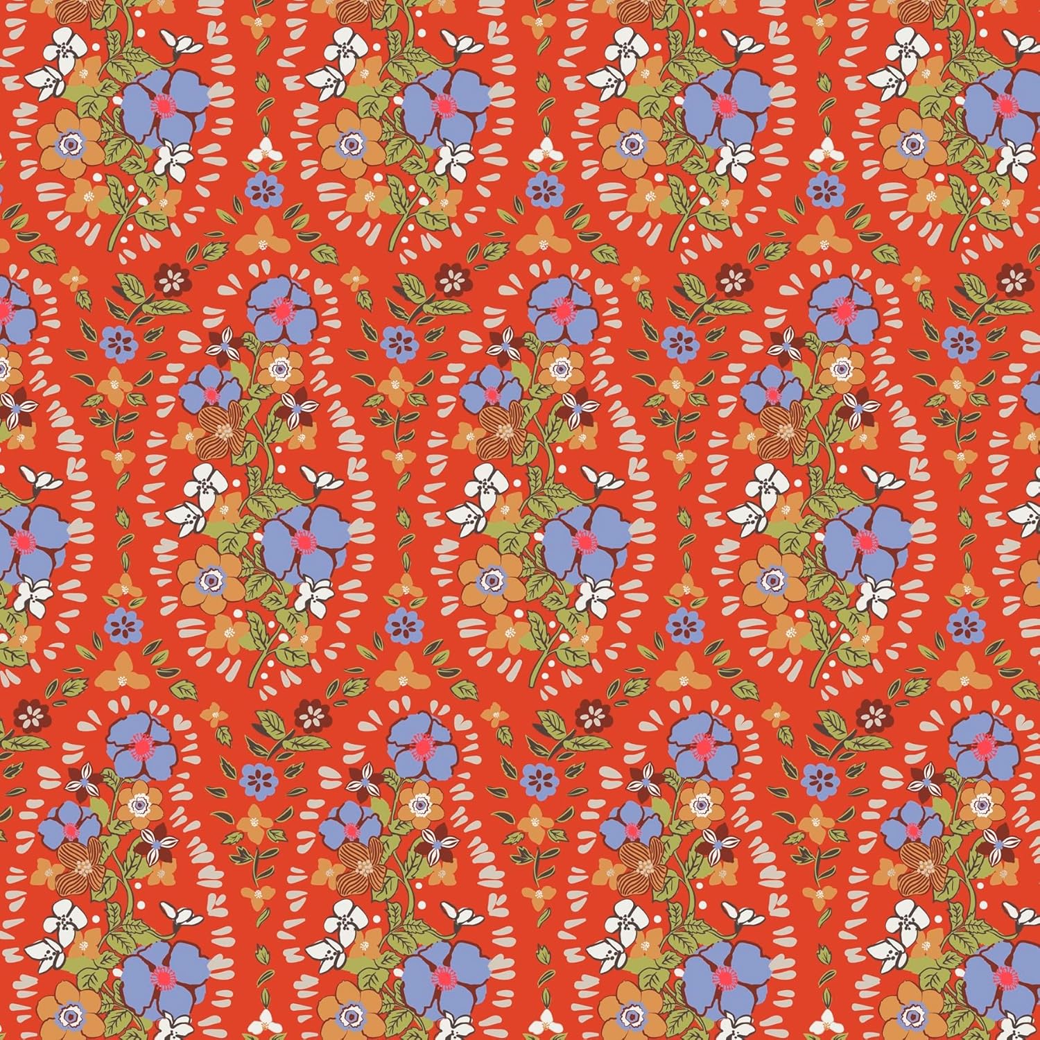 Vera Bradley Women's Premium Cotton Upright Cosmetic Organizer, Garden Paisley, One Size - Image 3