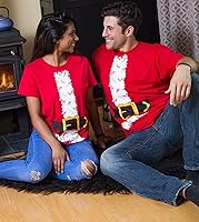 Vista 17 de Camiseta de disfraz navideño para mujer, camiseta de Halloween y Navidad pirata para mujer