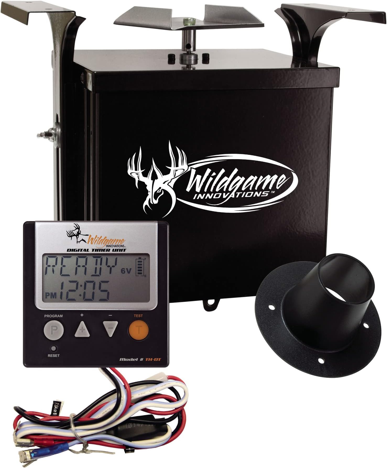Highwild Deer Feeder Kit Digital Timer Metal Spin