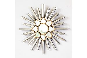 Peruvian Sunburst Mirror - Capture Sunshine's Essence